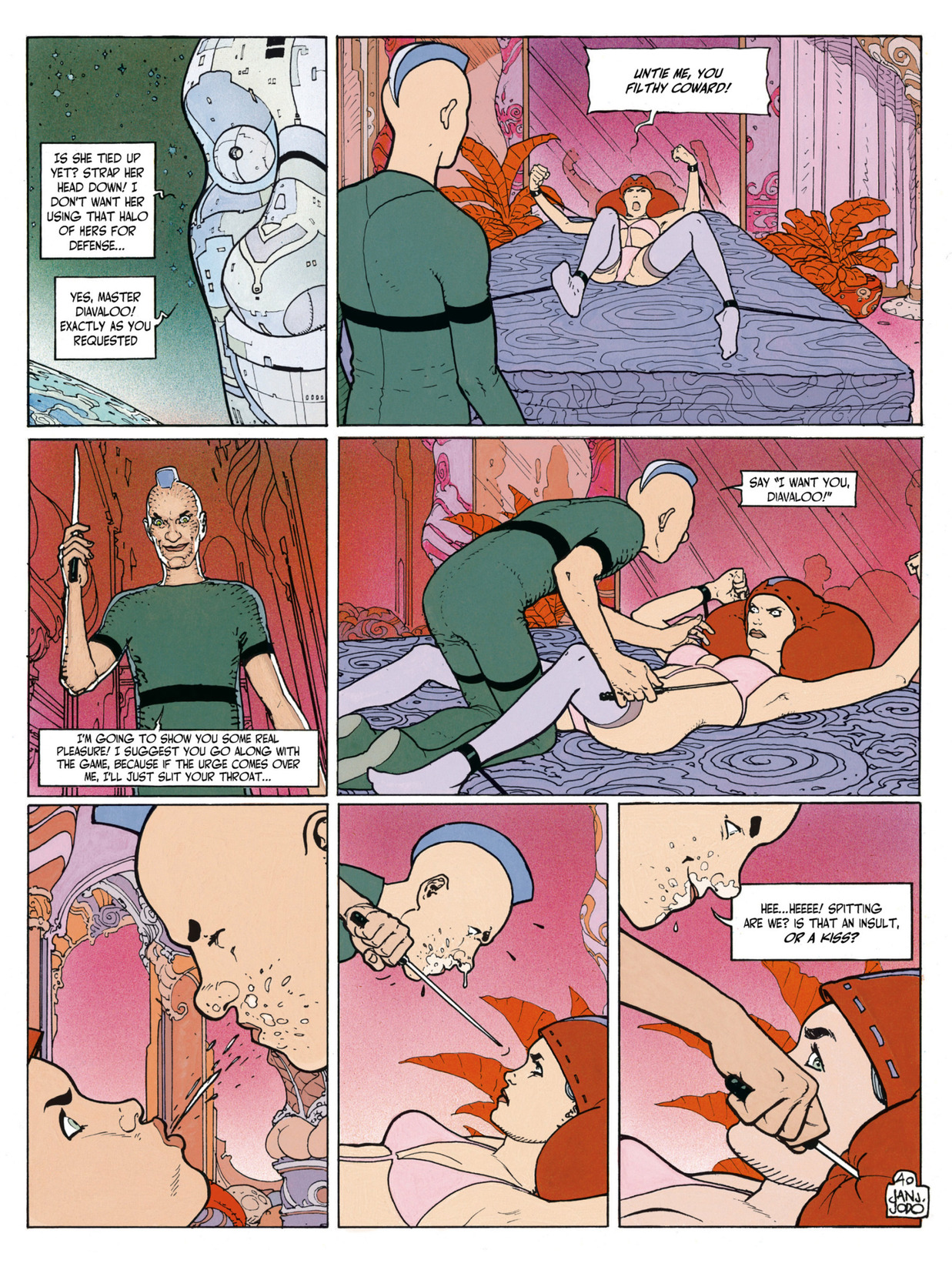 Read online Before the Incal comic -  Issue #5 - 43