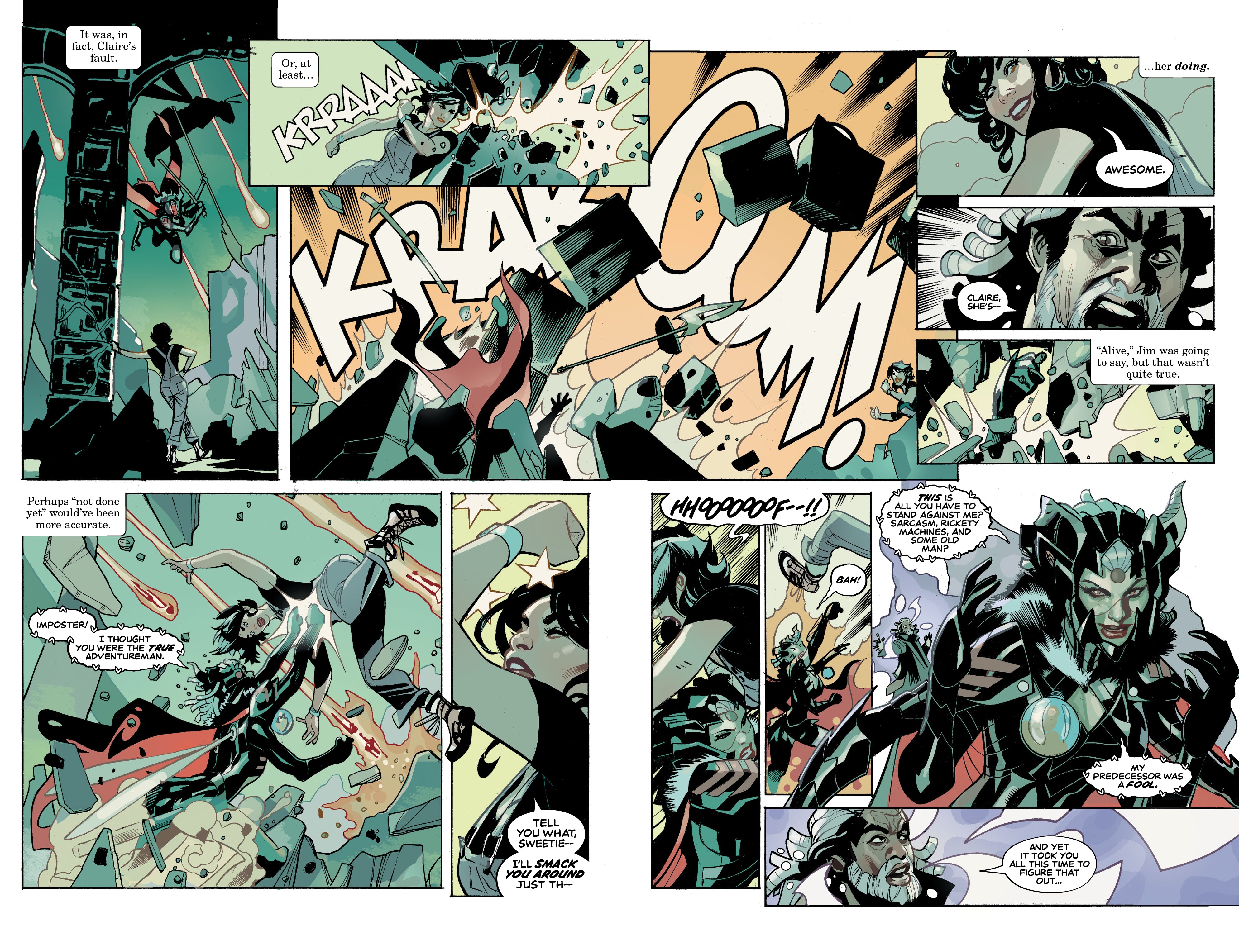 Read online Adventureman comic -  Issue #5 - 12