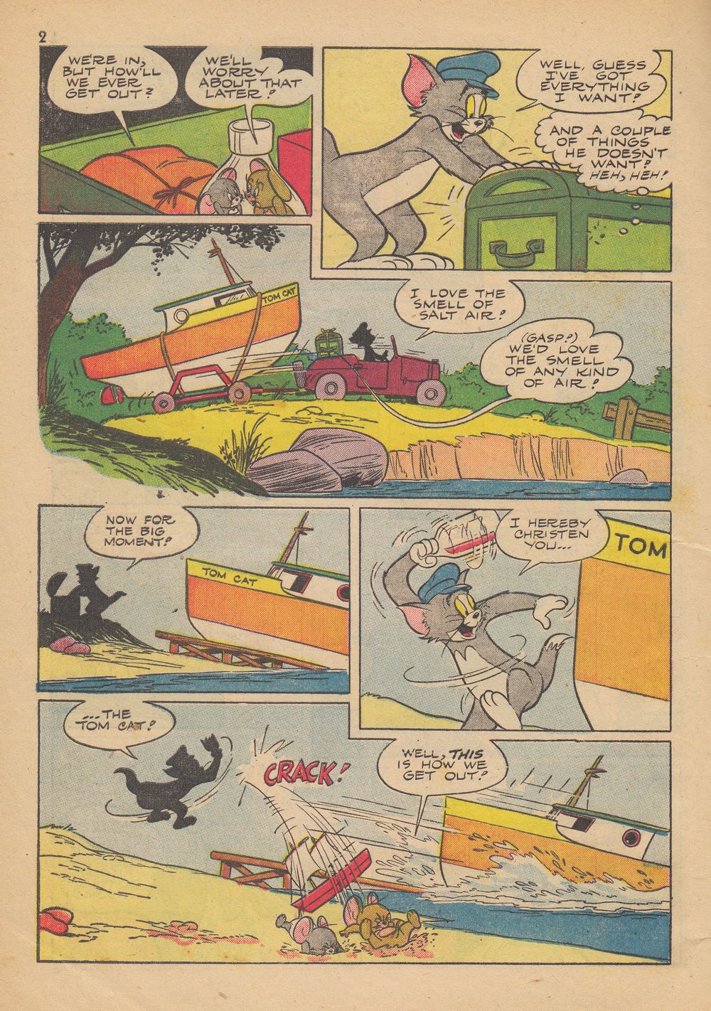Read online Tom and Jerry's Summer Fun comic -  Issue #1 - 4