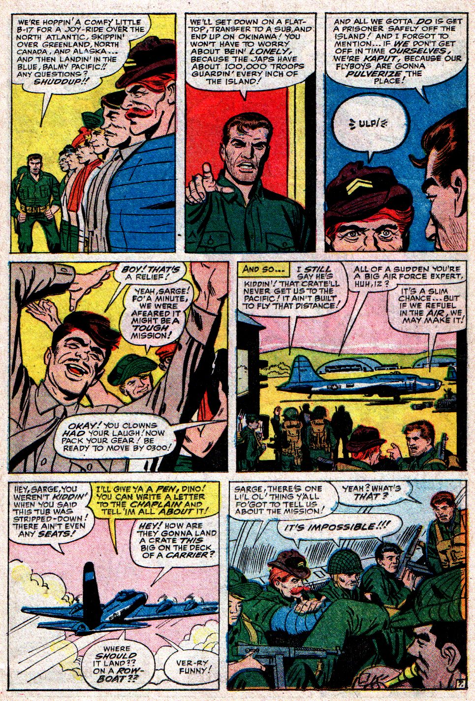 Read online Sgt. Fury comic -  Issue #10 - 11