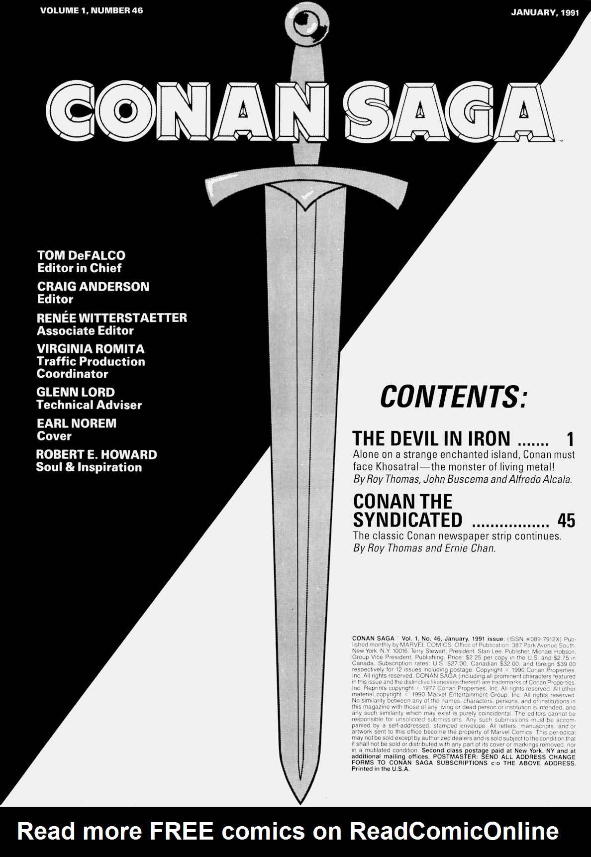 Read online Conan Saga comic -  Issue #46 - 2