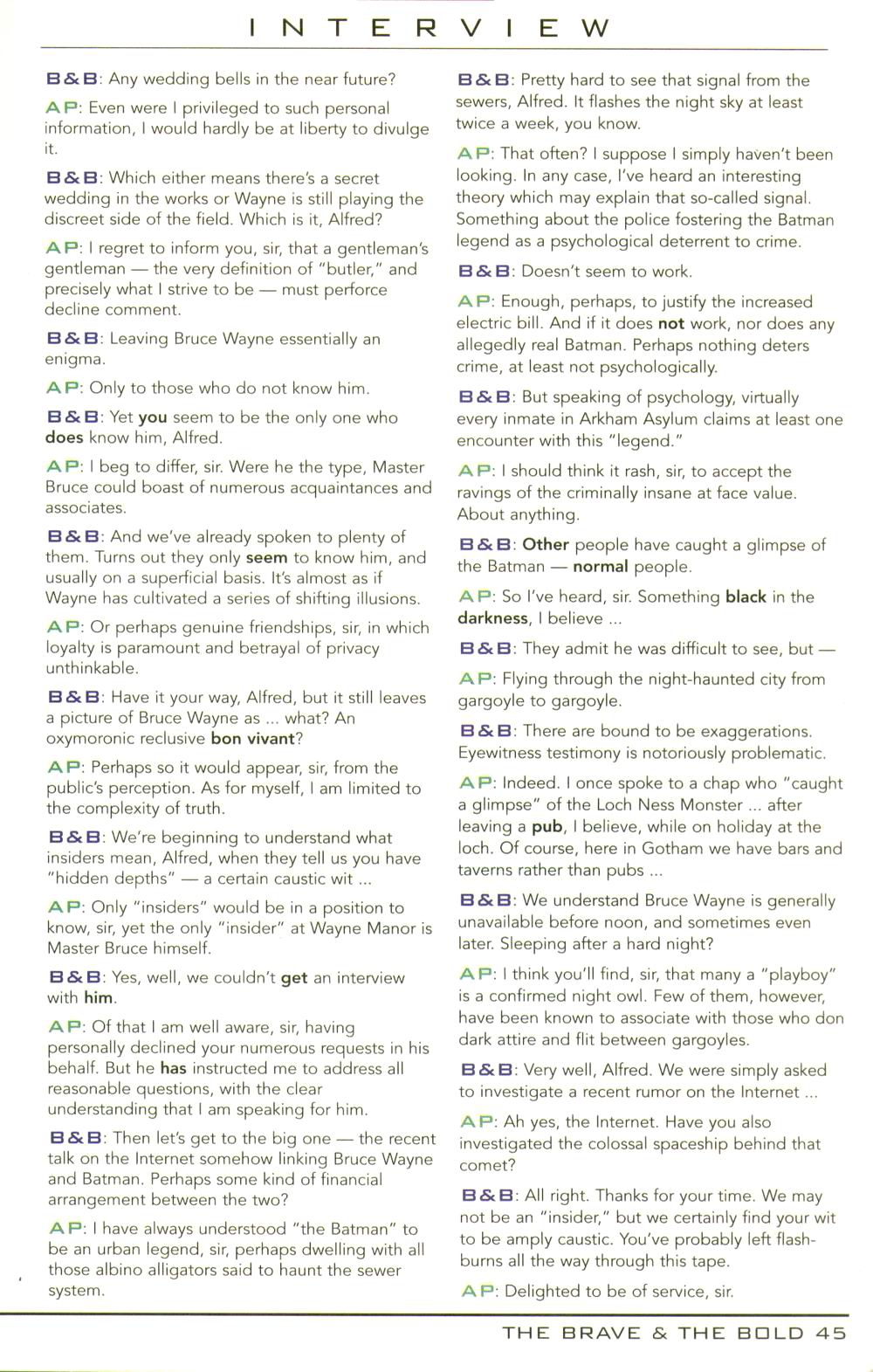 Read online Batman Secret Files comic -  Issue # Full - 43