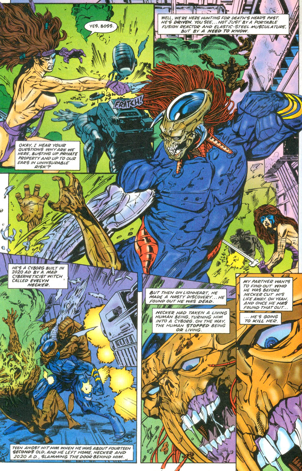 Read online Death's Head II (vol. 2) comic -  Issue #10 - 4