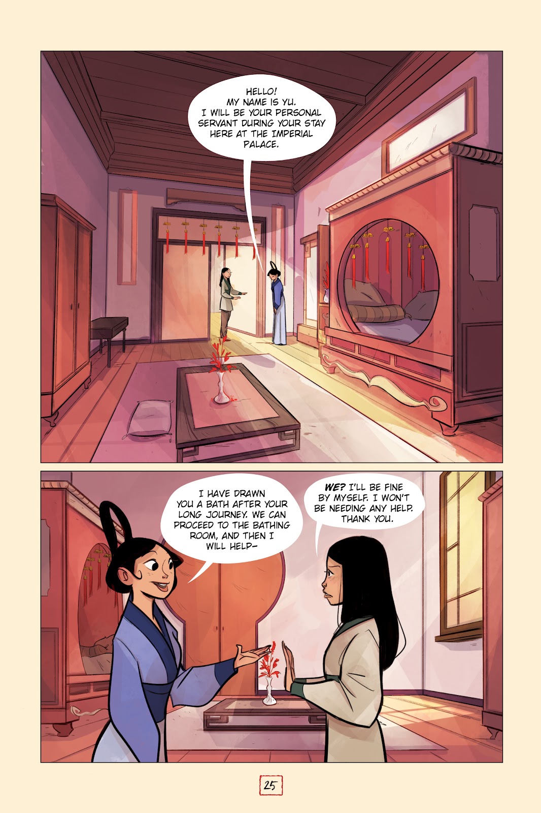 Disney Mulan's Adventure Journal: The Palace of Secrets issue TPB - Page 27
