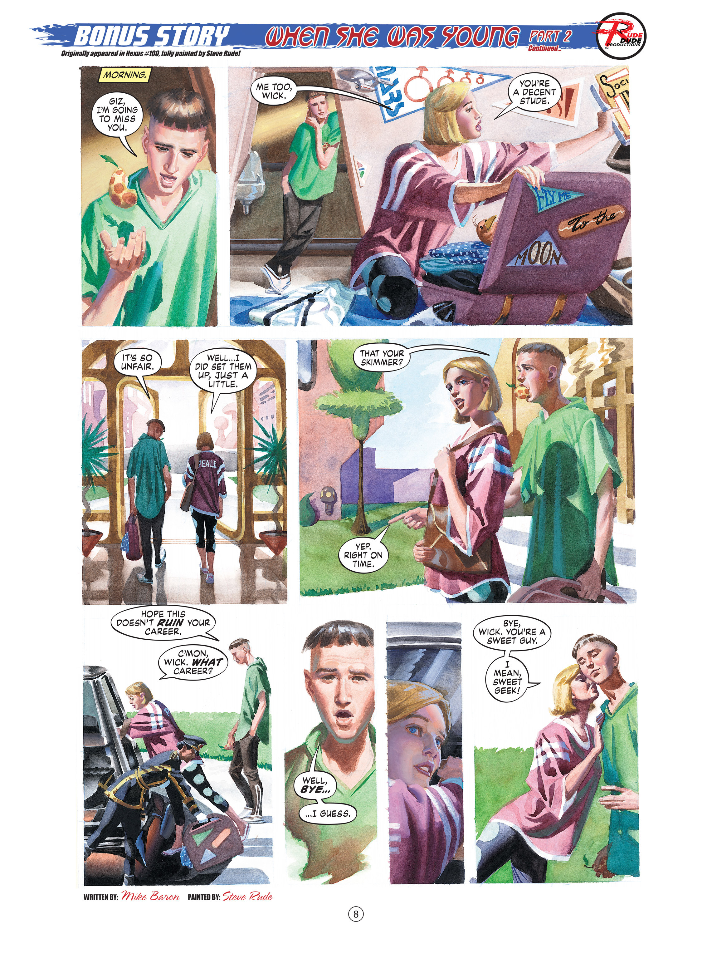 Read online Nexus: The Comic Strip comic -  Issue #5 - 8