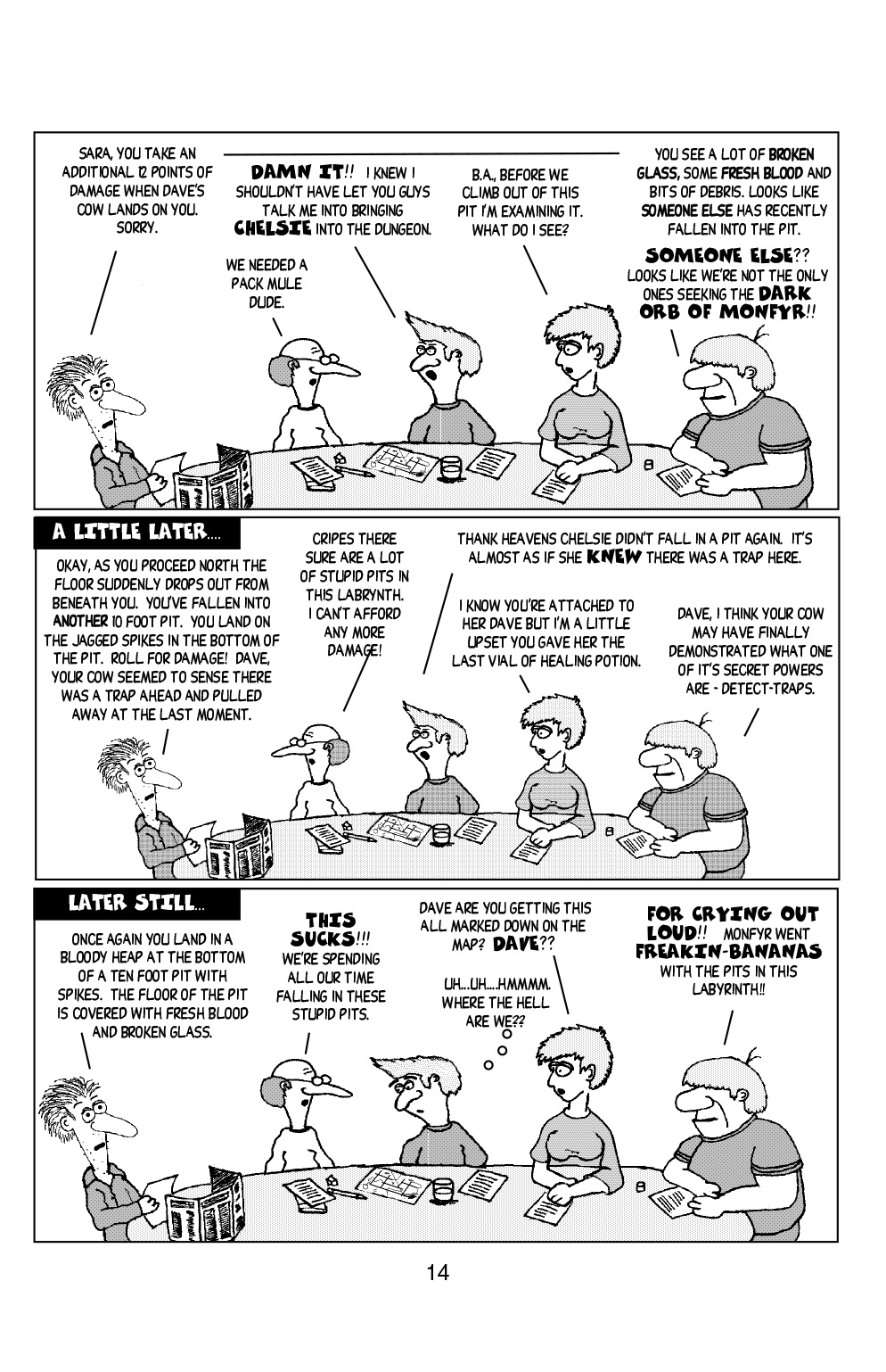 Read online Knights of the Dinner Table comic -  Issue #6 - 16