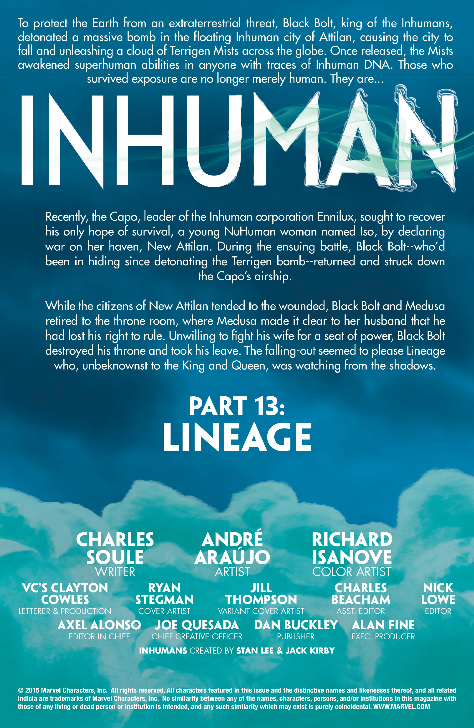 Read online Inhuman (2014) comic -  Issue #13 - 3