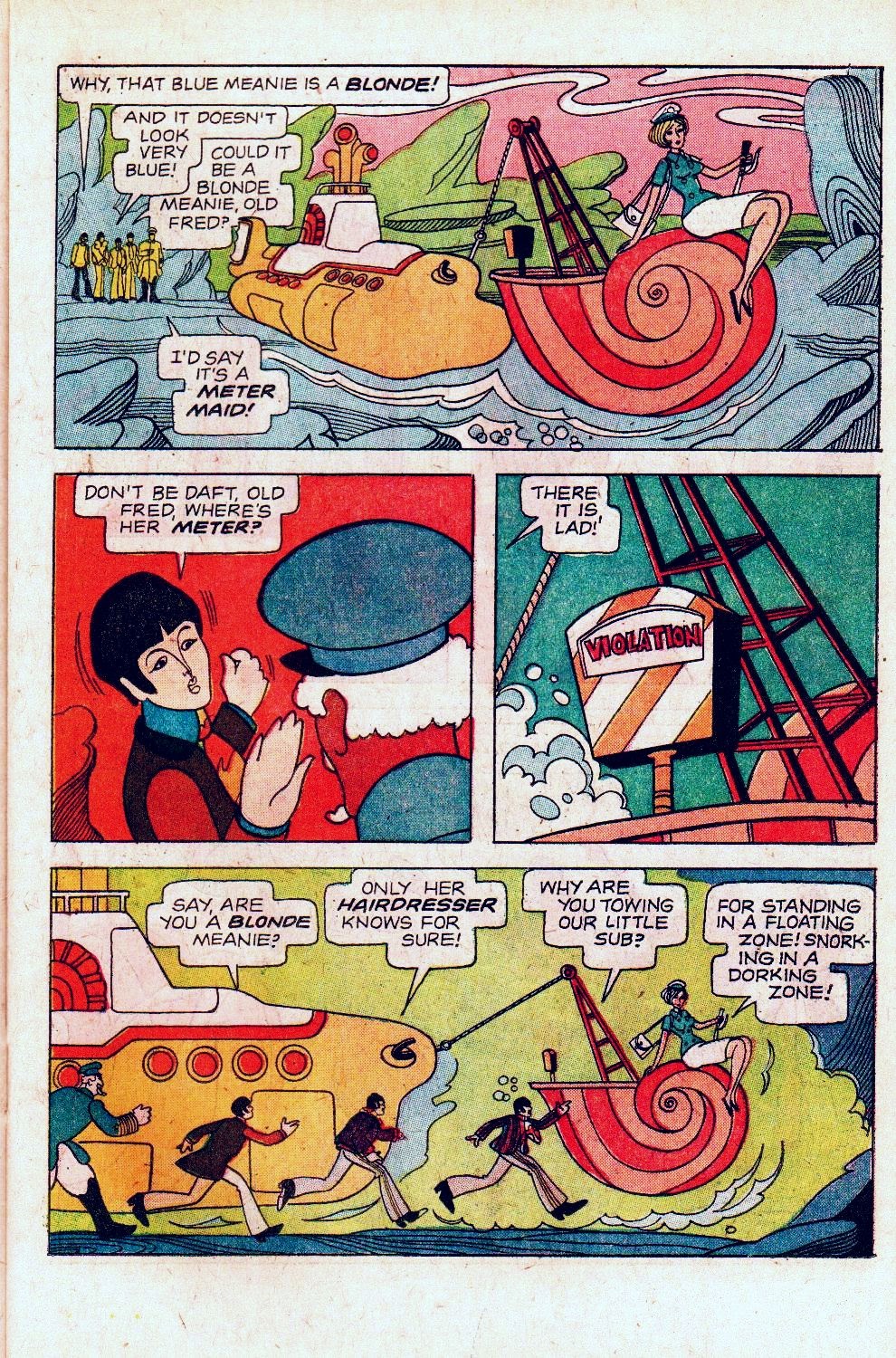 Read online Beatles: Yellow Submarine comic -  Issue # Full - 31