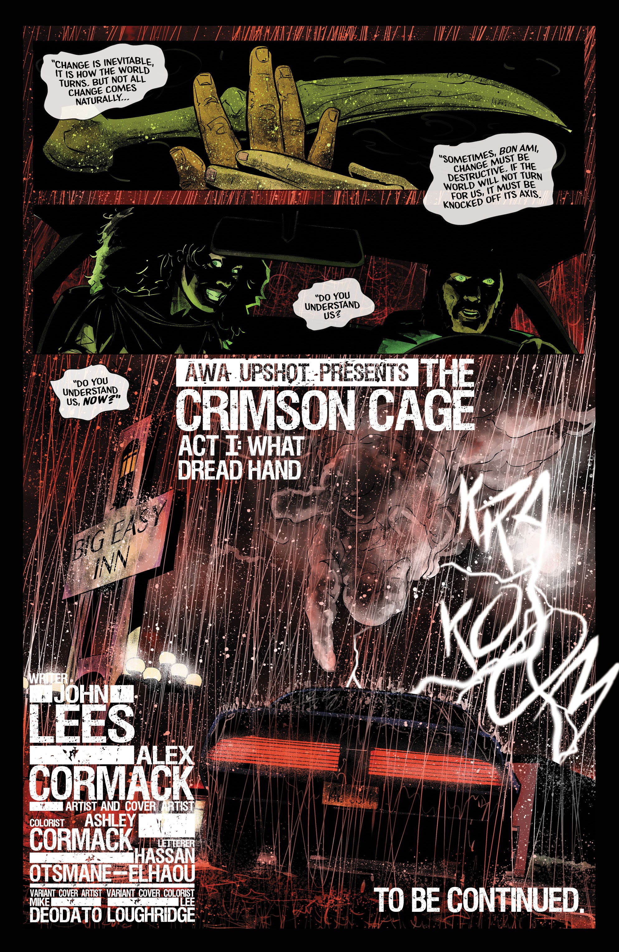 Read online The Crimson Cage comic -  Issue #1 - 33