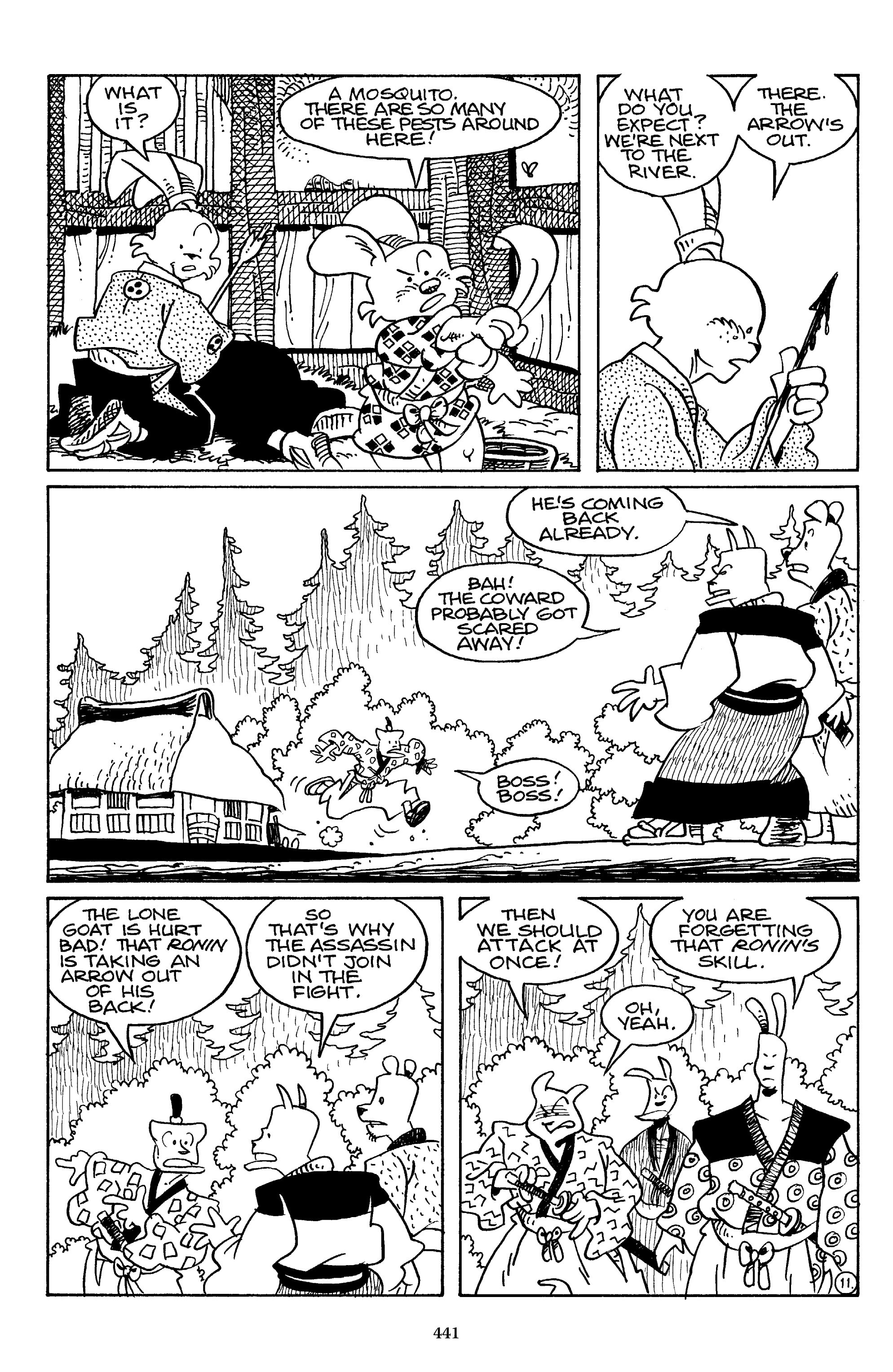 Read online The Usagi Yojimbo Saga comic -  Issue # TPB 4 - 437