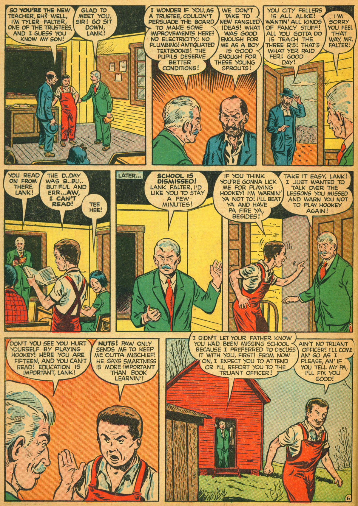 Read online Boy Comics comic -  Issue #32 - 38