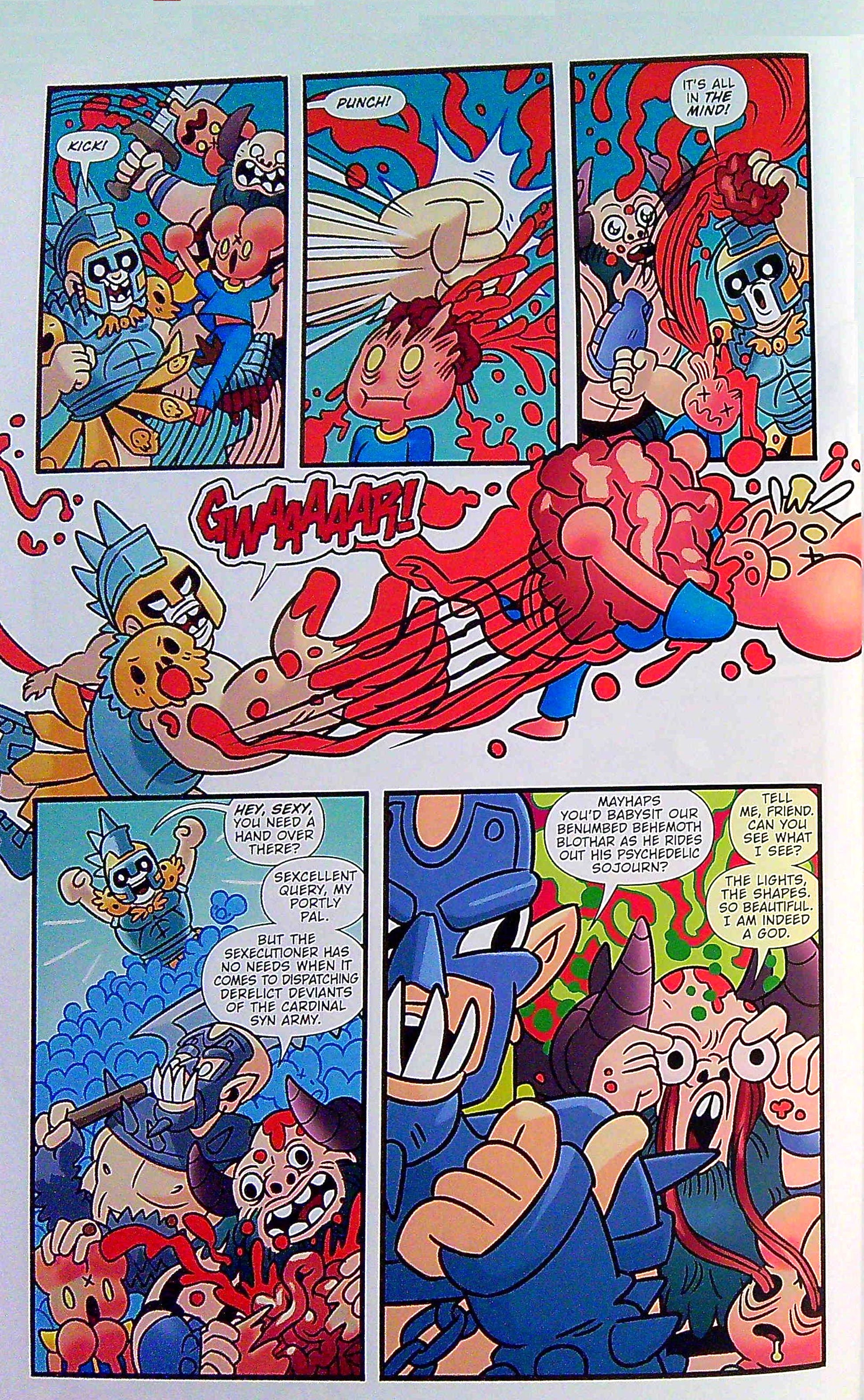 Read online GWAR: The Enormogantic Fail comic -  Issue # TPB - 34