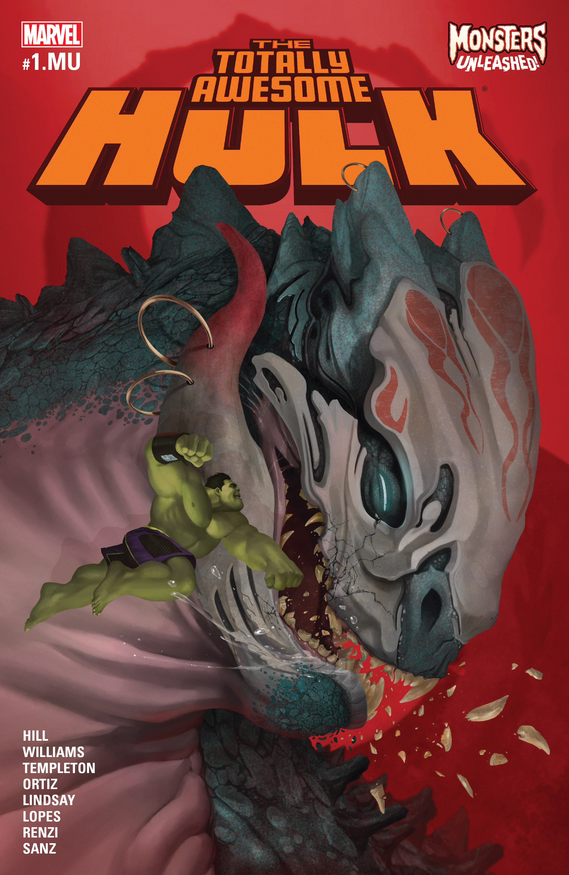 Read online Totally Awesome Hulk comic -  Issue #1.MU - 1