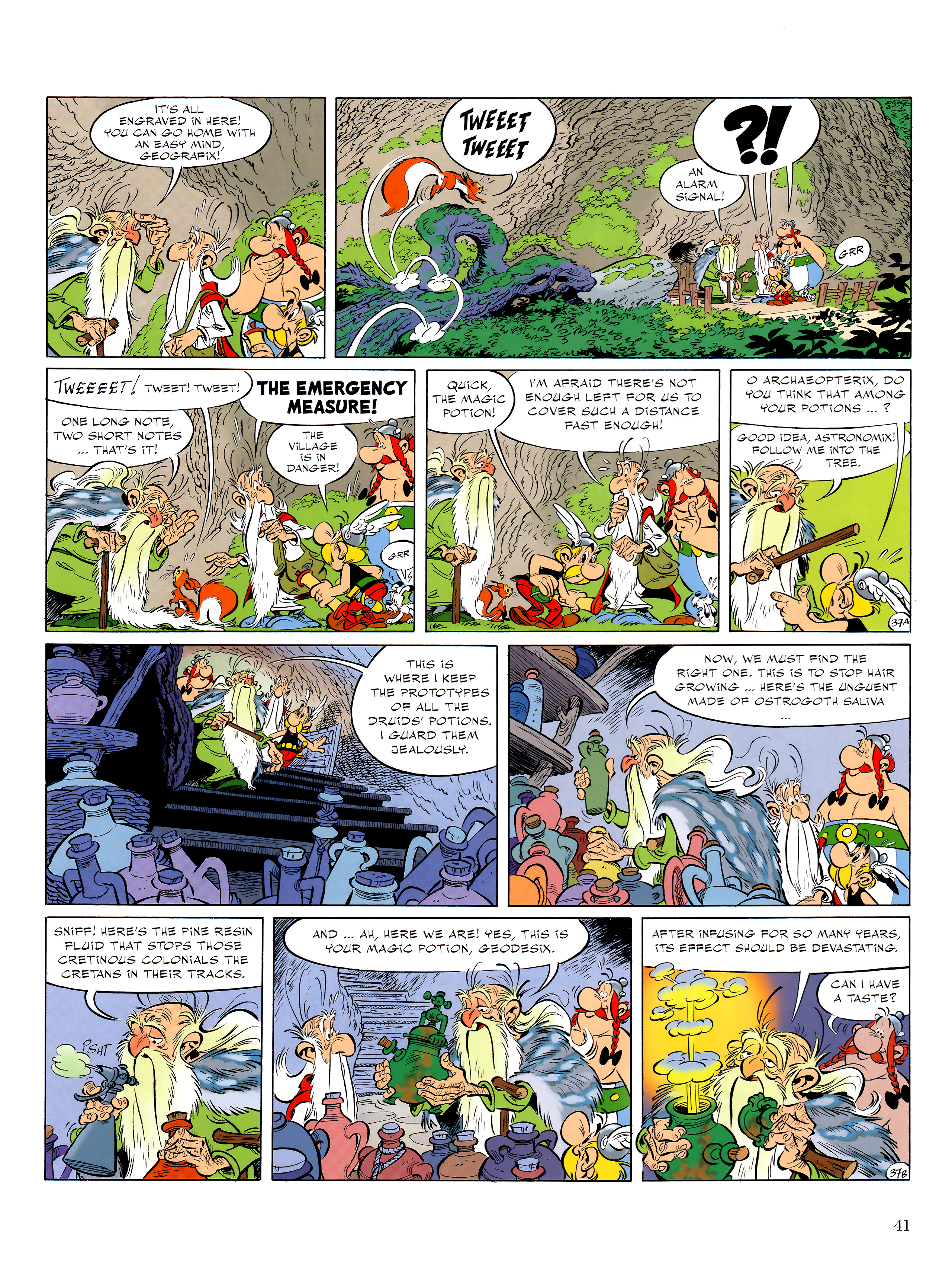 Read online Asterix comic -  Issue #36 - 42