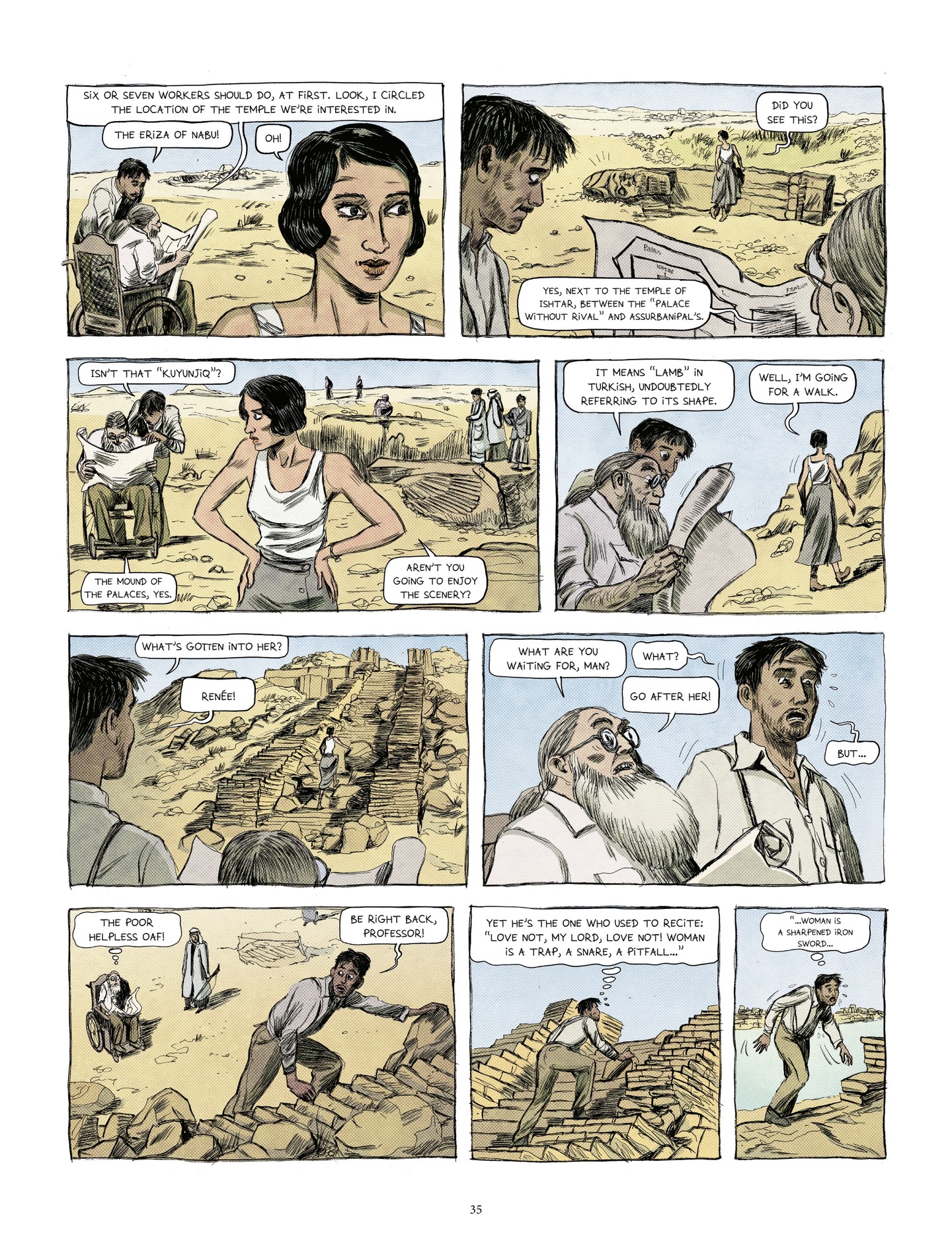 Read online Renée Stone comic -  Issue #3 - 37