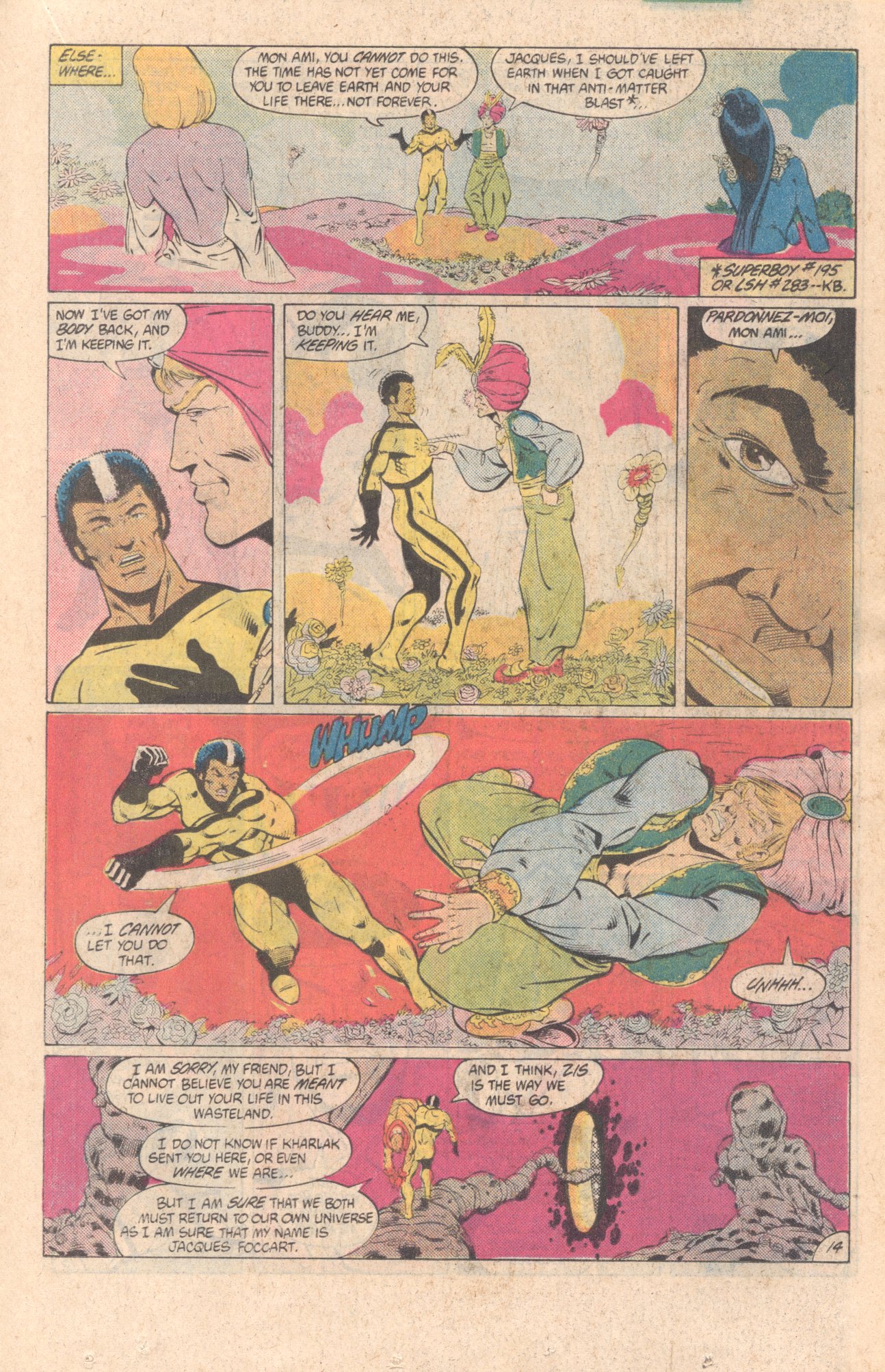 Read online Legion of Super-Heroes (1980) comic -  Issue #299 - 15