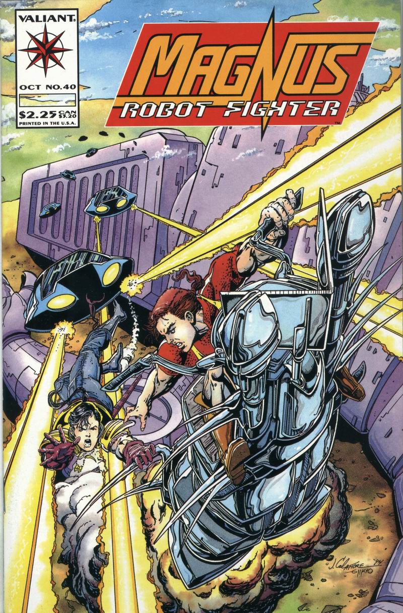 Read online Magnus Robot Fighter (1991) comic -  Issue #40 - 1