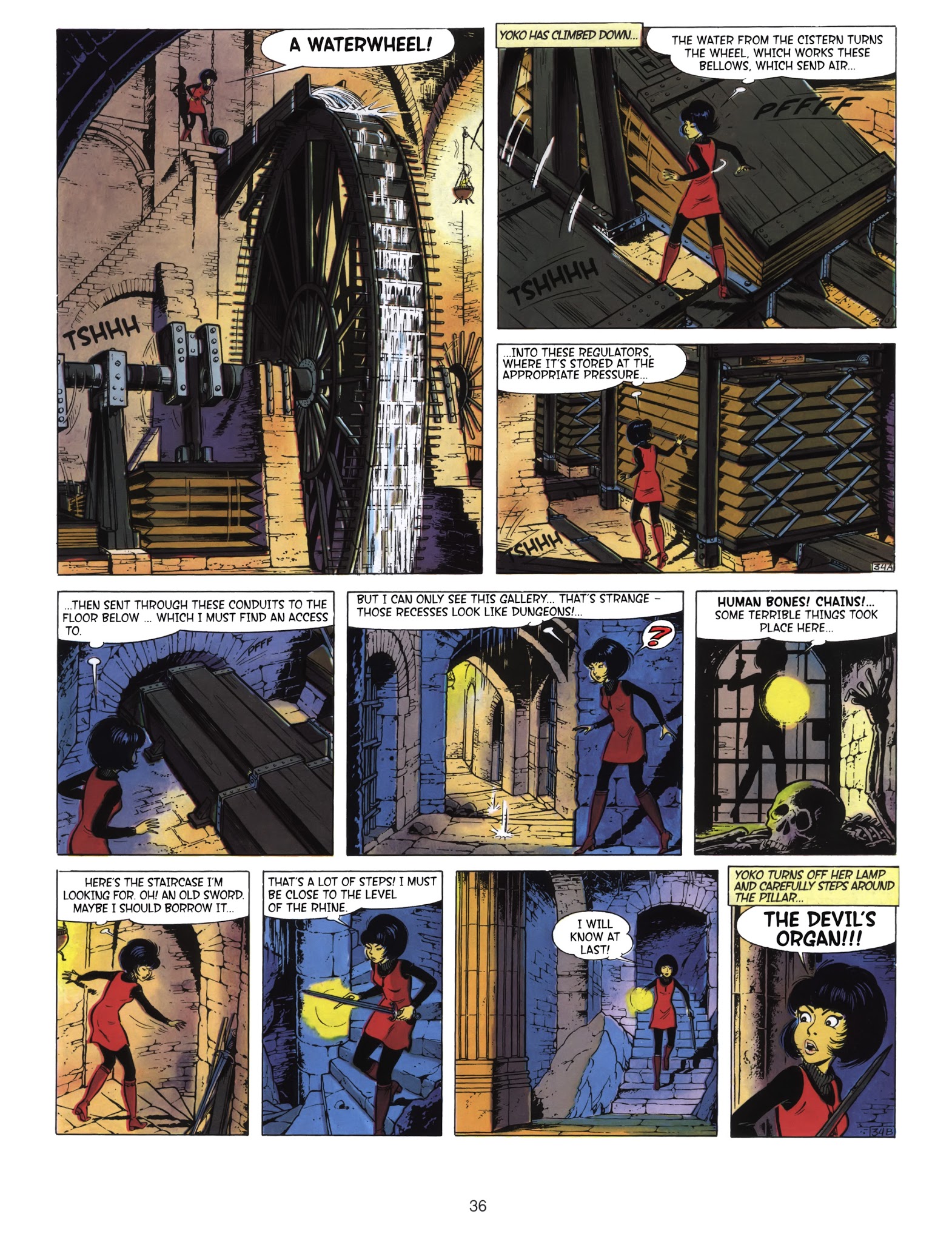 Read online Yoko Tsuno comic -  Issue #8 - 38