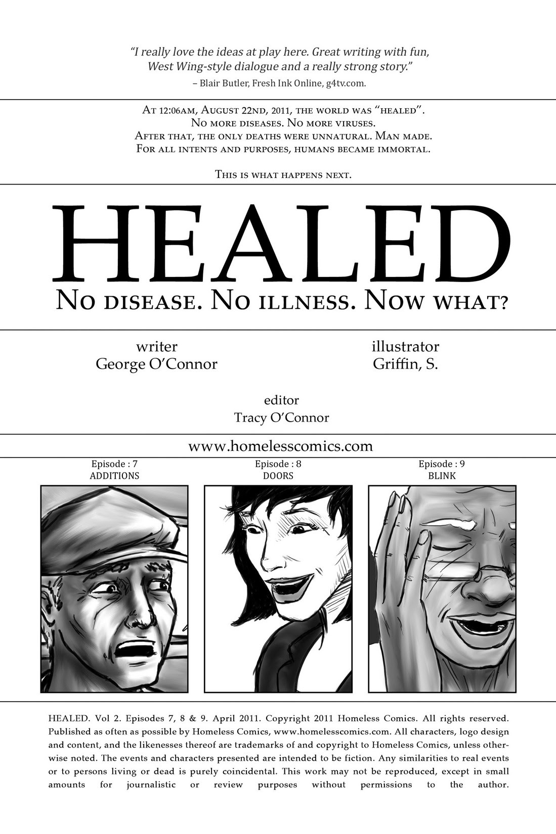 Read online Healed comic -  Issue #3 - 2