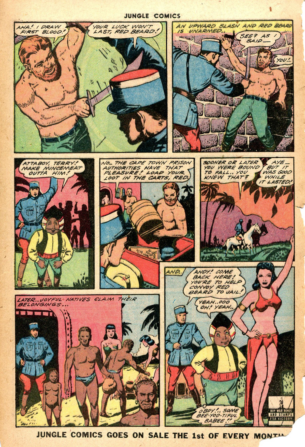 Read online Jungle Comics comic -  Issue #55 - 41