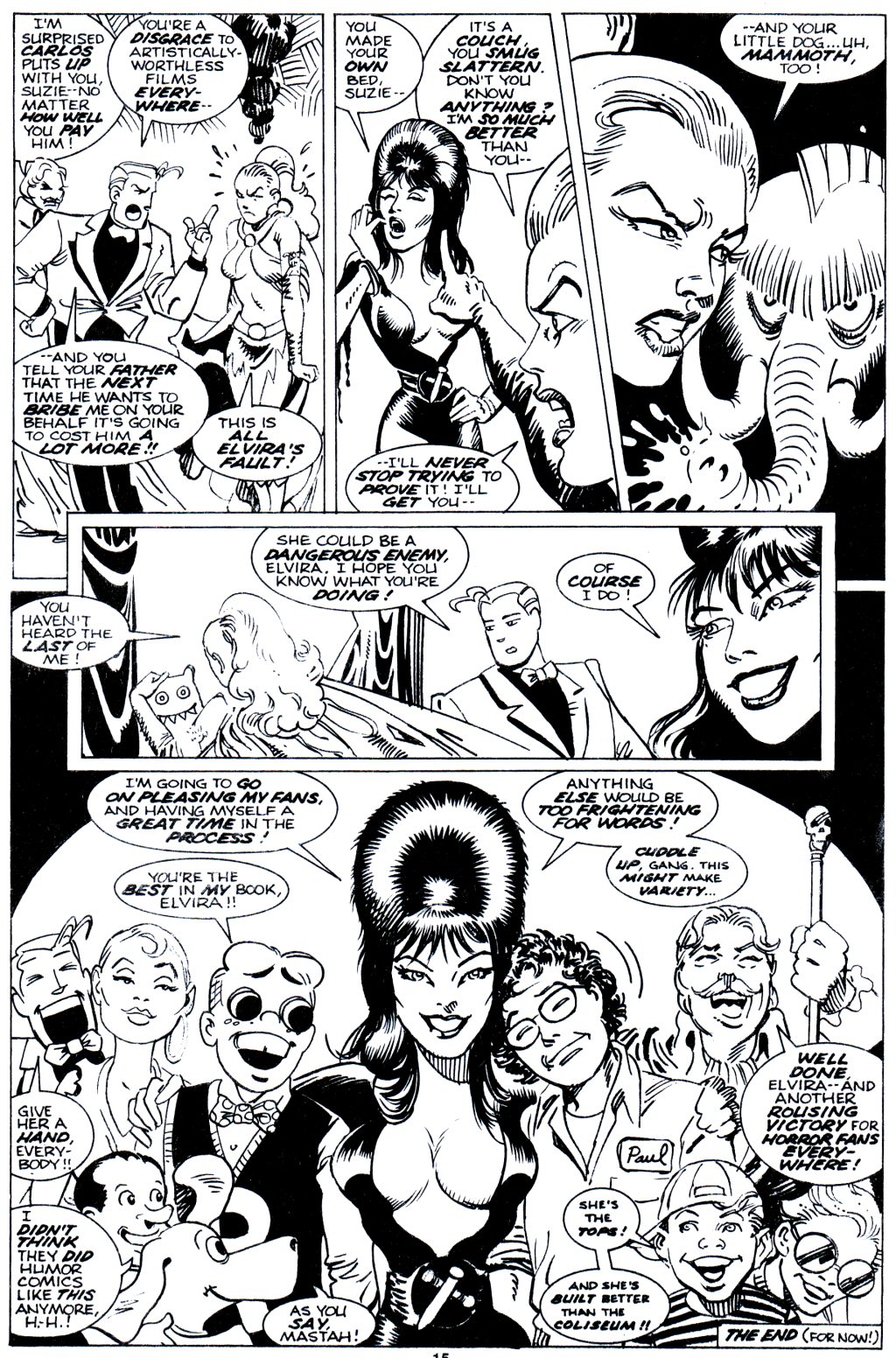 Read online Elvira, Mistress of the Dark comic -  Issue #10 - 17