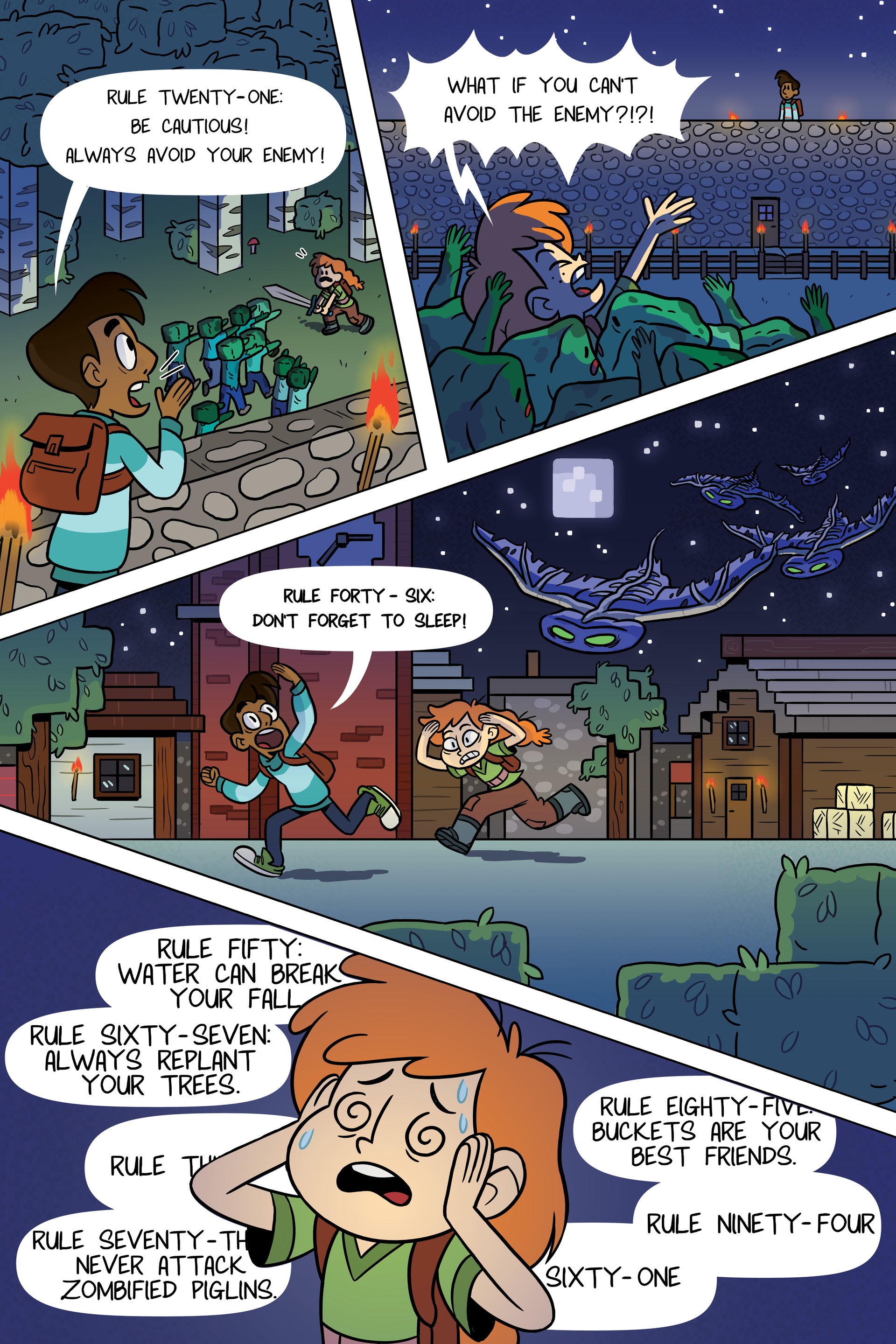 Read online Minecraft: Open World – Into the Nether comic -  Issue # TPB - 18