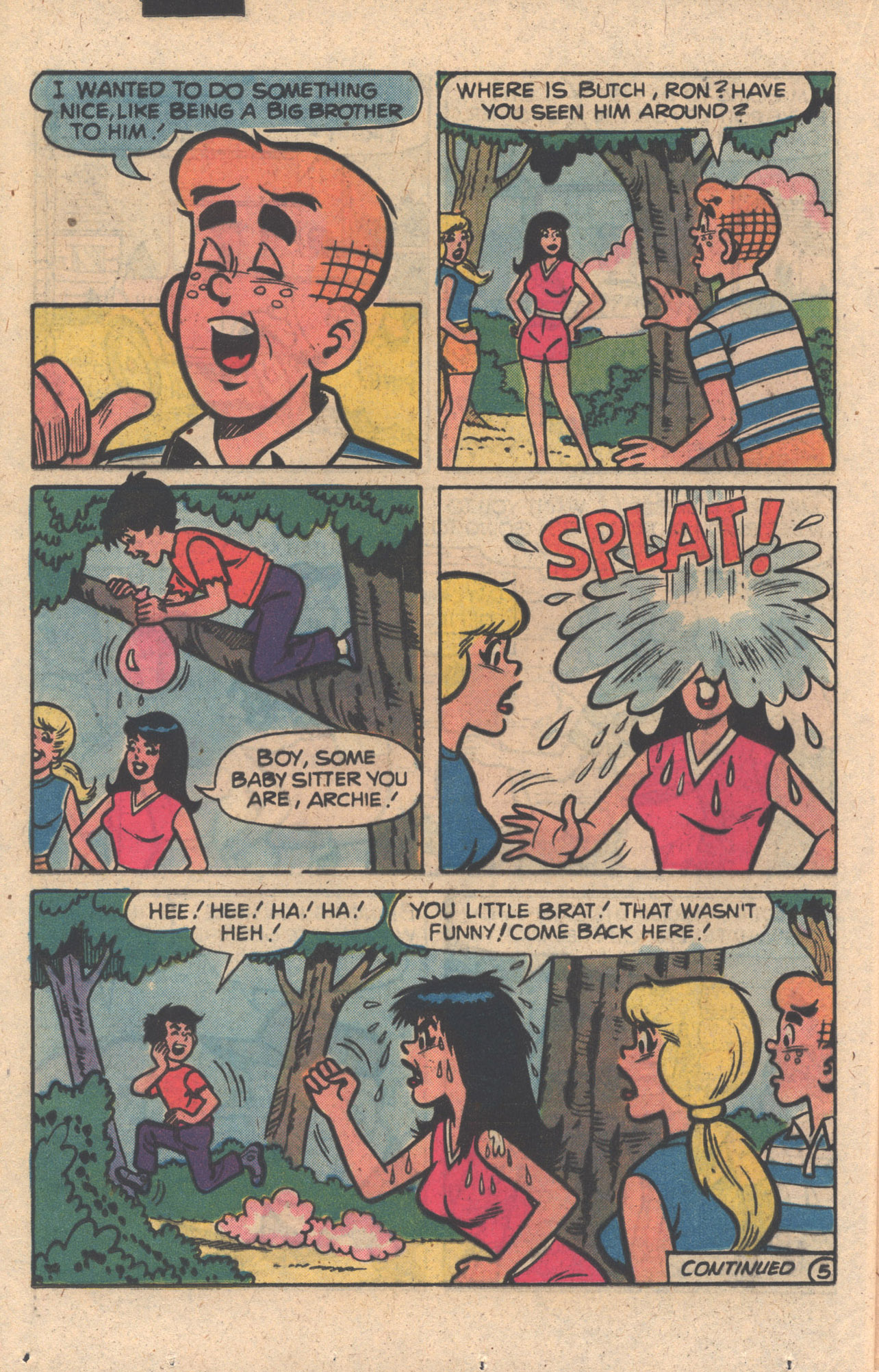 Read online Archie at Riverdale High (1972) comic -  Issue #66 - 24