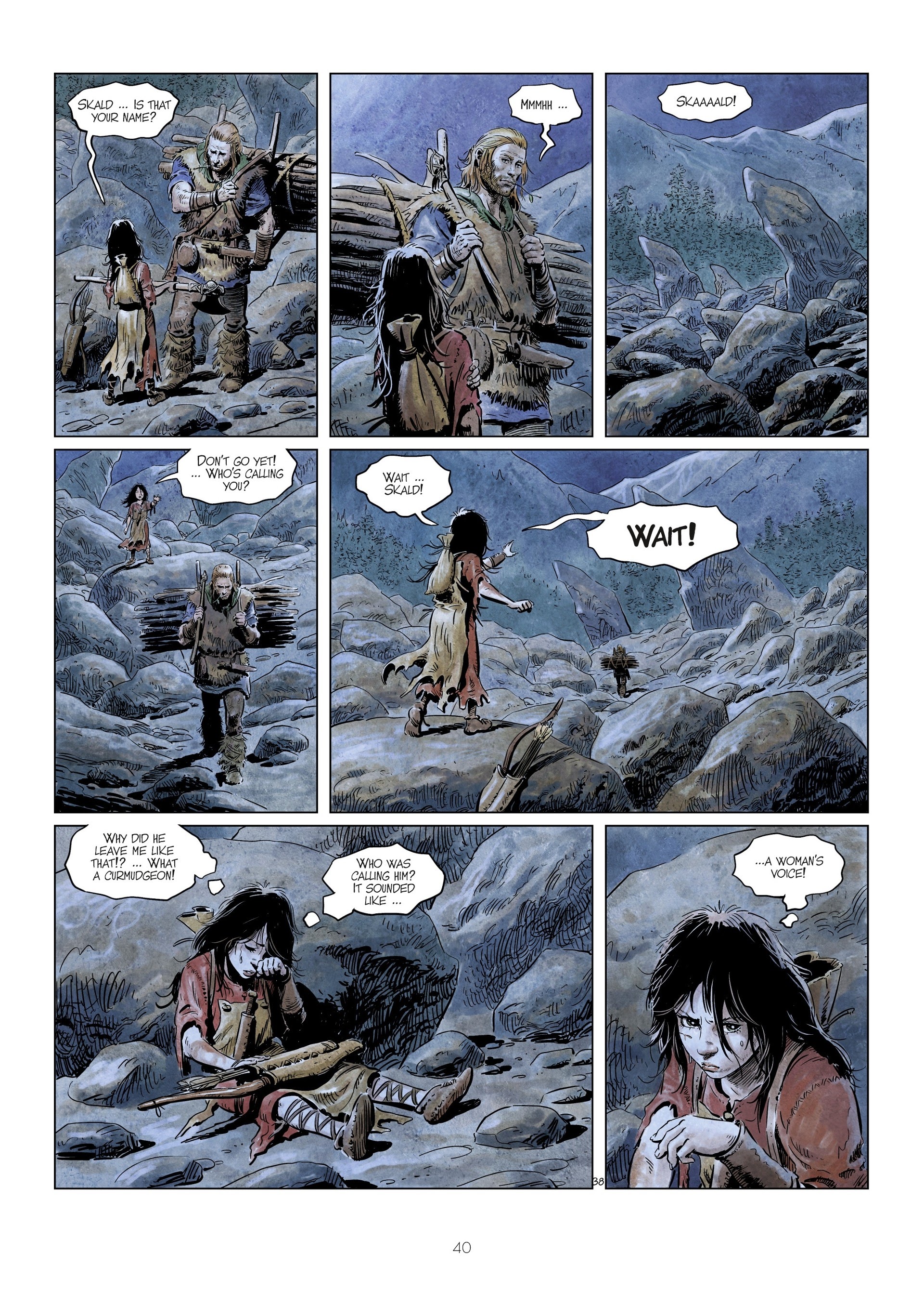 Read online The World of Thorgal: Wolfcub comic -  Issue #4 - 42