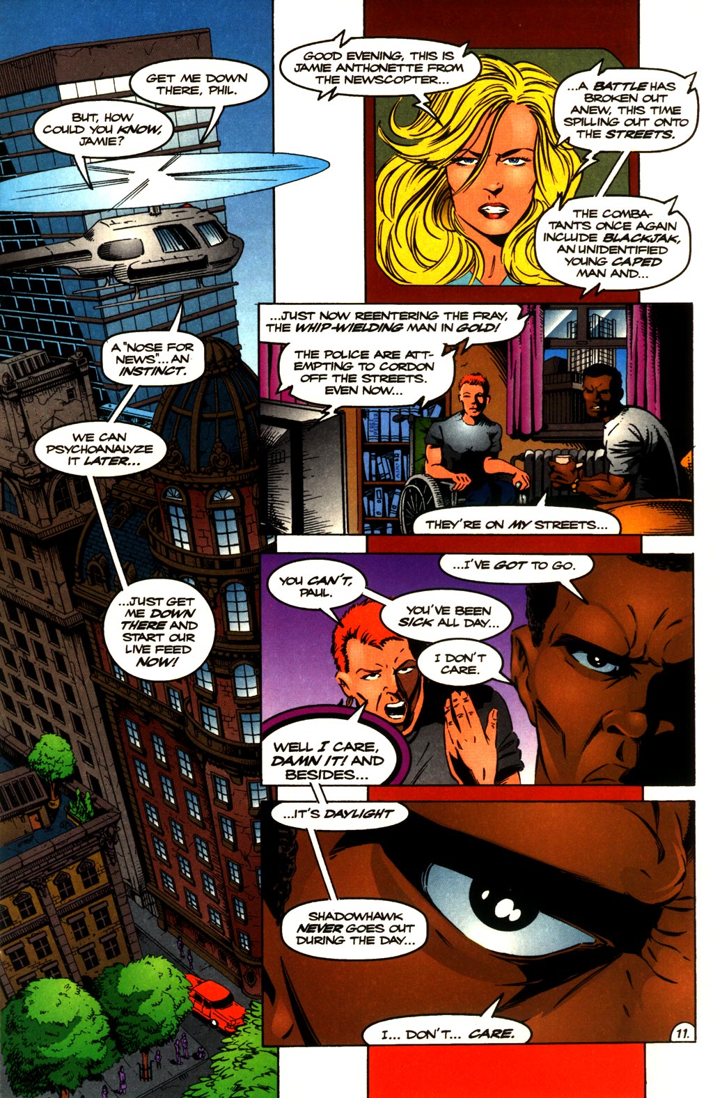Read online ShadowHawk comic -  Issue #10 - 13