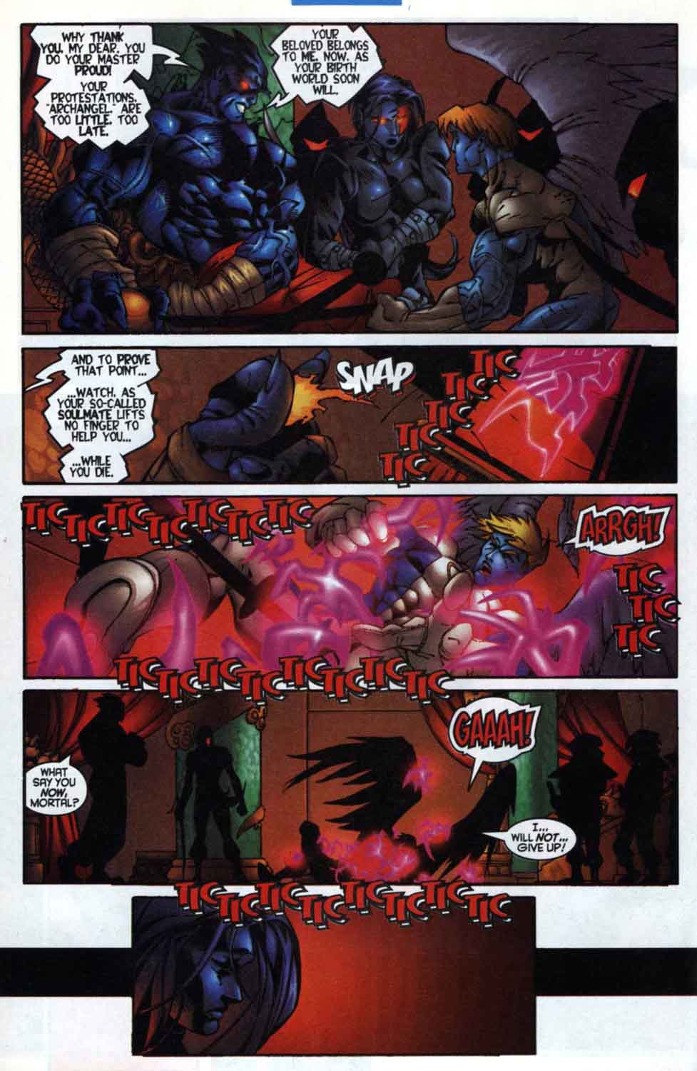 Read online Psylocke & Archangel Crimson Dawn comic -  Issue #4 - 17