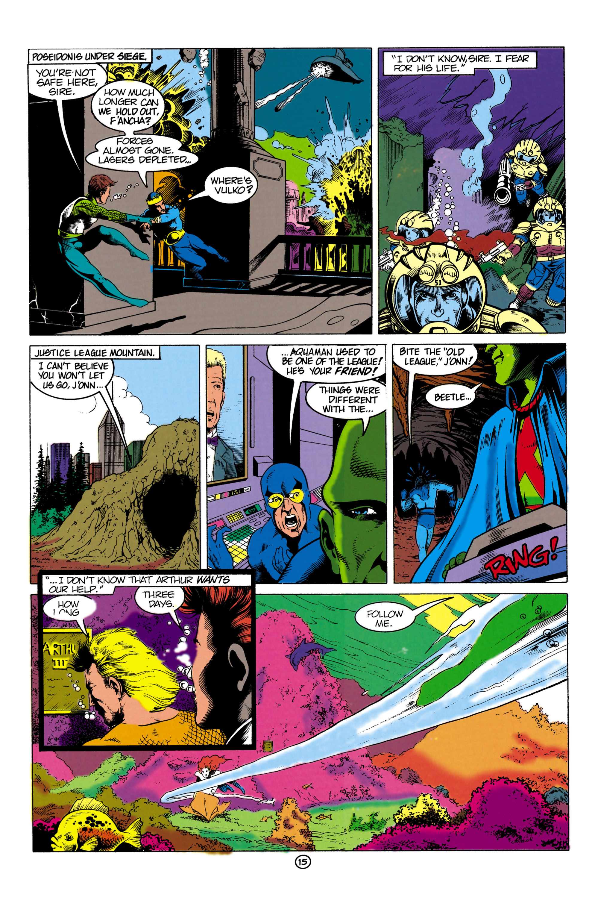 Read online Aquaman (1991) comic -  Issue #1 - 15