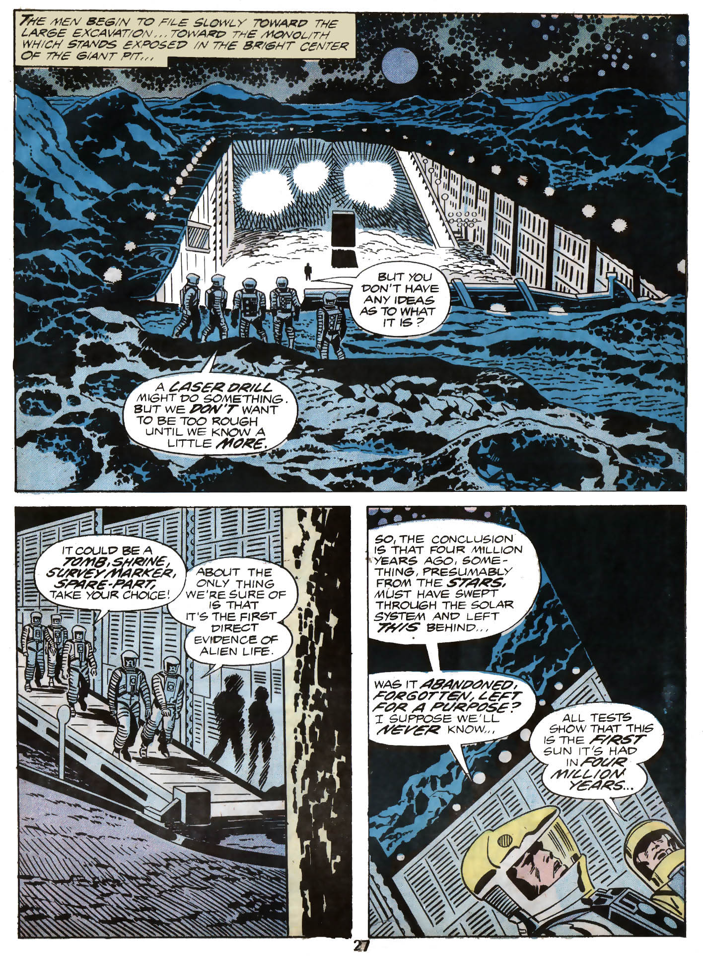 Read online 2001: A Space Odyssey [Marvel Treasury Special] comic -  Issue #2001: A Space Odyssey [Marvel Treasury Special] Full - 26