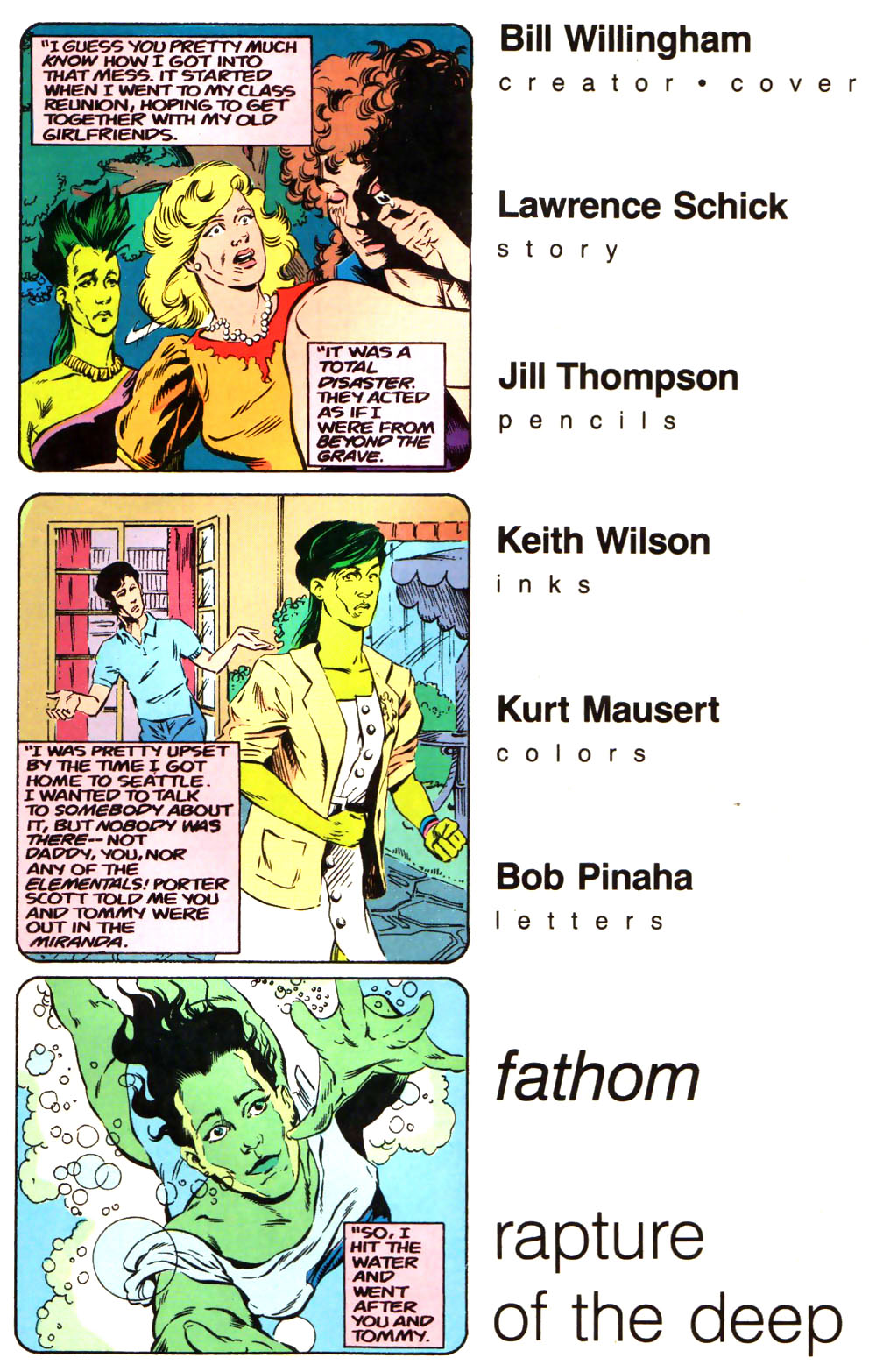 Read online Fathom (1987) comic -  Issue #2 - 5