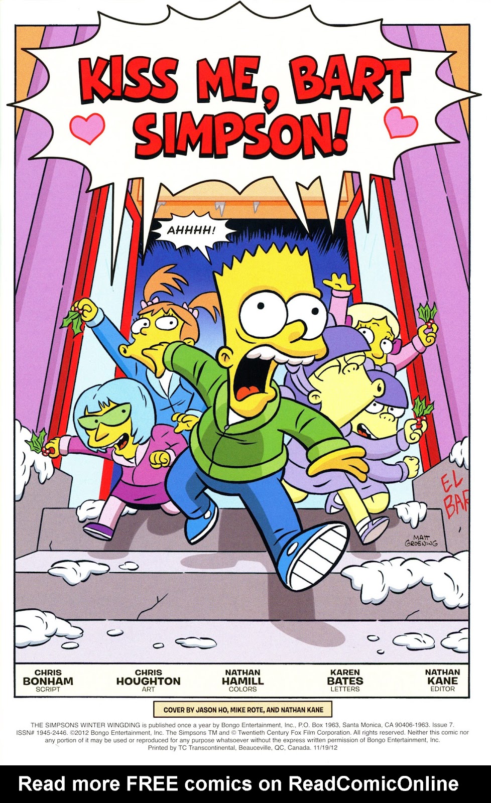 The Simpsons Winter Wingding issue 7 - Page 3