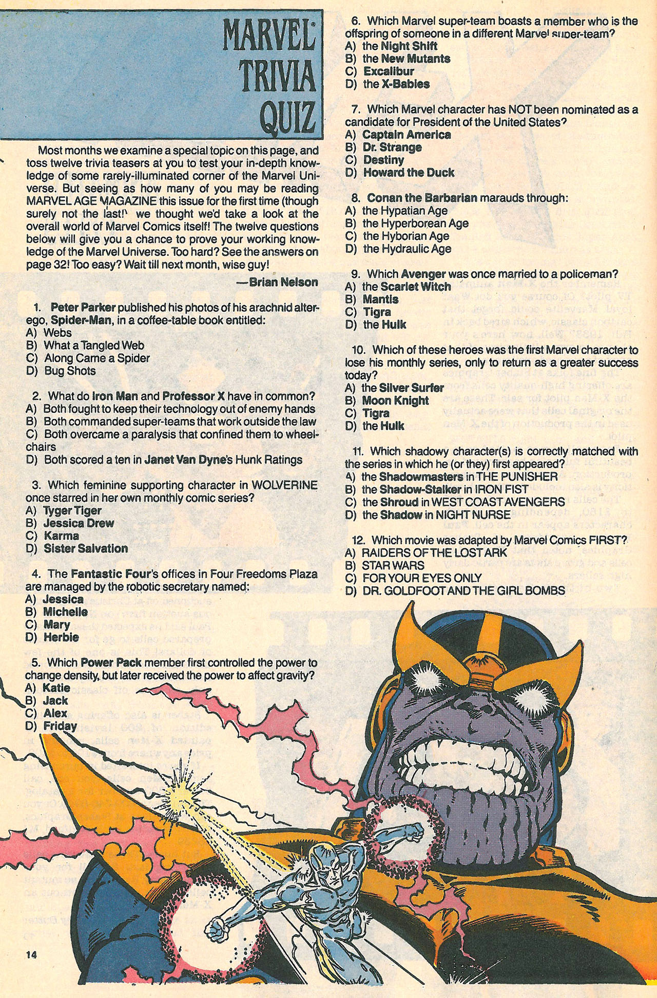 Read online Marvel Age comic -  Issue #86 - 16