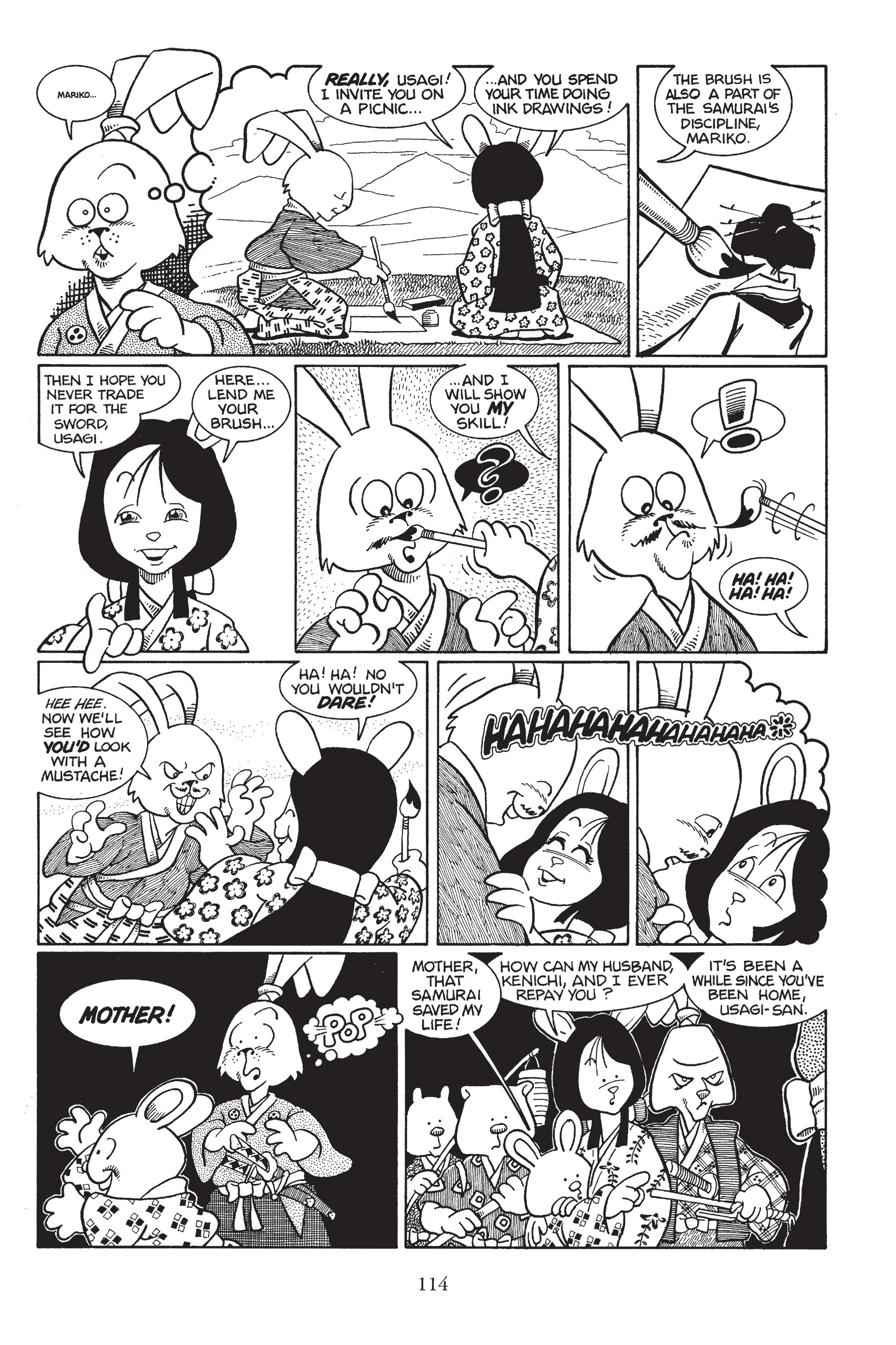 Read online Usagi Yojimbo (1987) comic -  Issue # _TPB 1 - 111