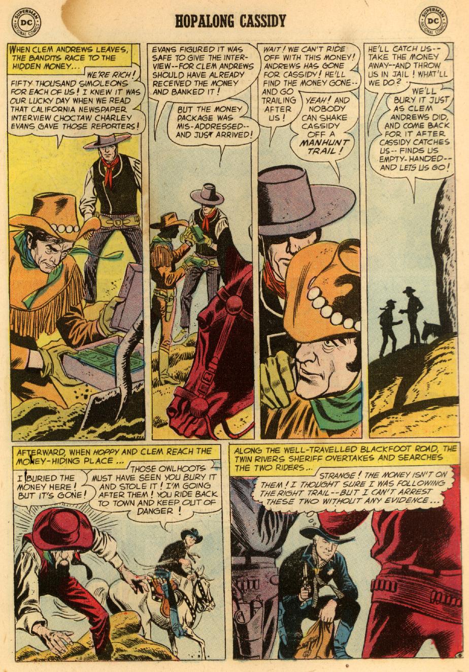 Read online Hopalong Cassidy comic -  Issue #124 - 19