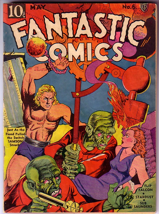 Read online Fantastic Comics comic -  Issue #6 - 1