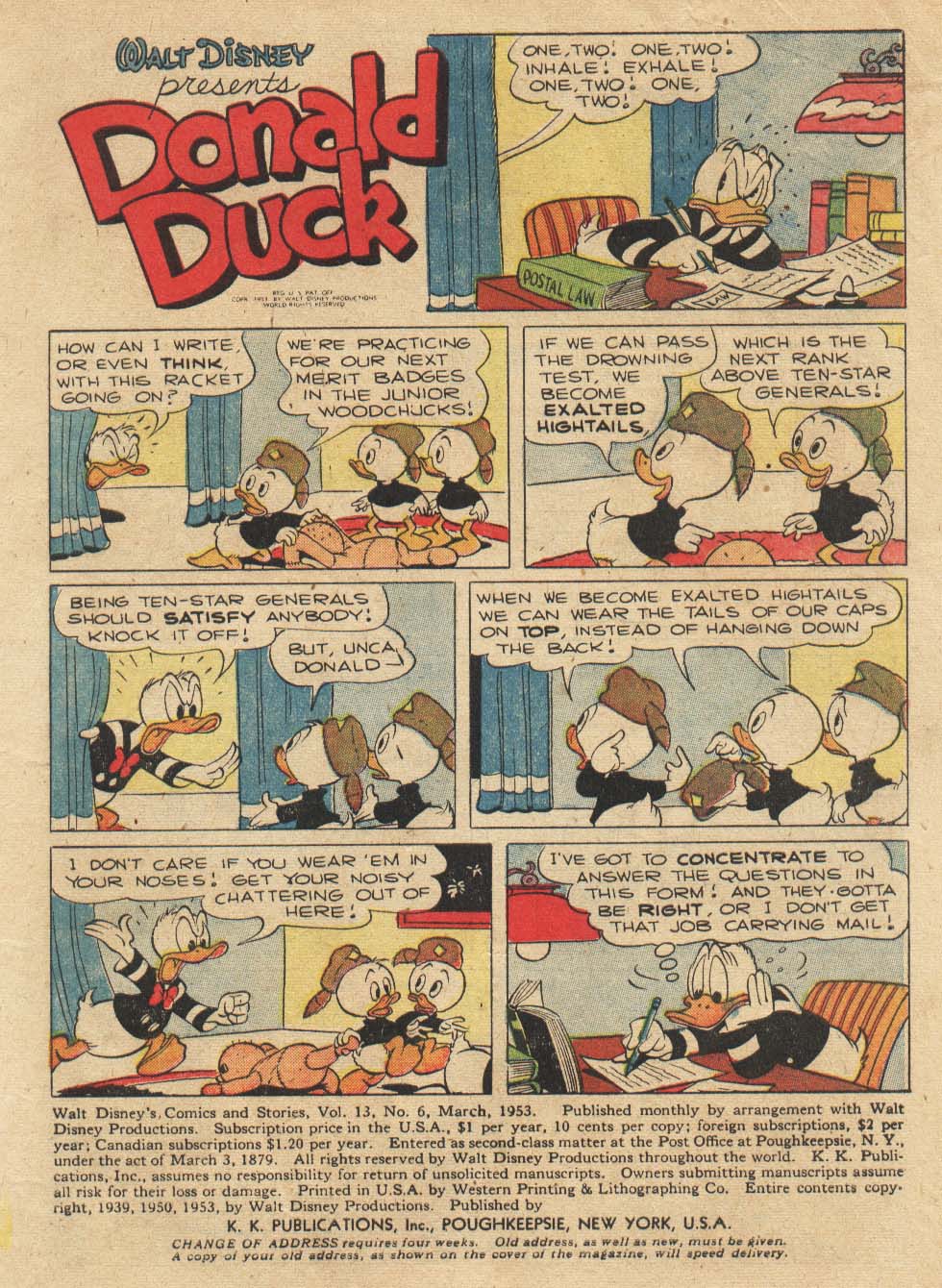 Walt Disney's Comics and Stories issue 150 - Page 2