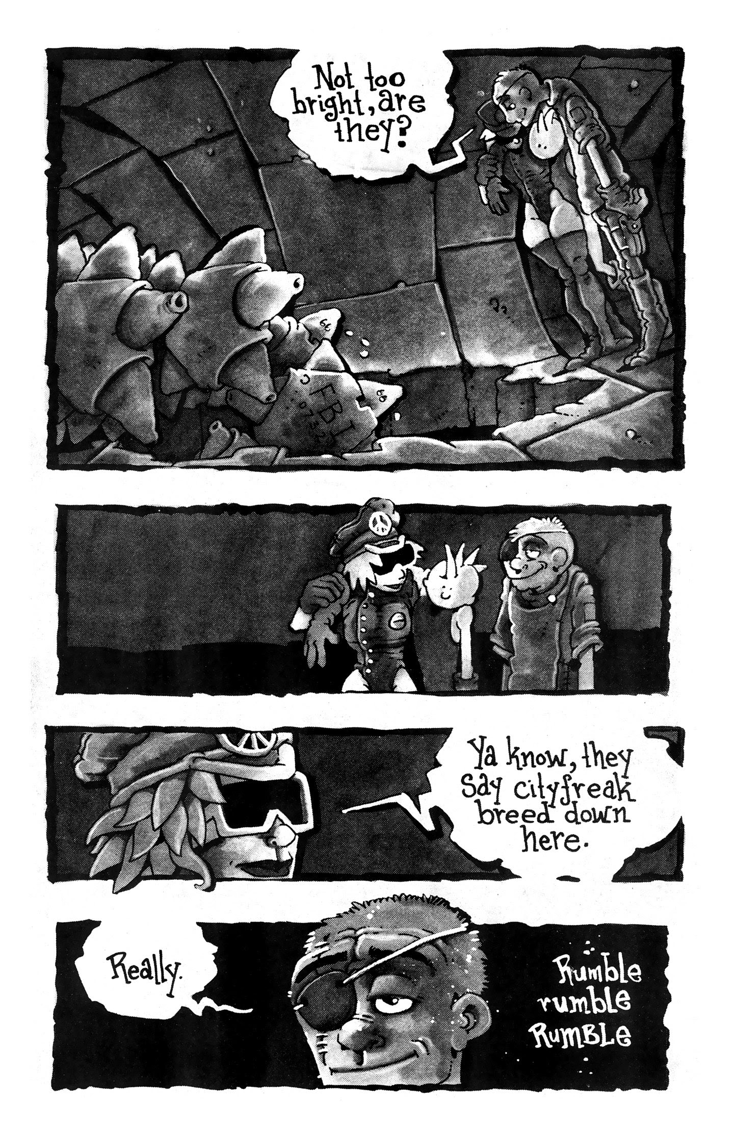 Read online Mutant Zone comic -  Issue #2 - 12