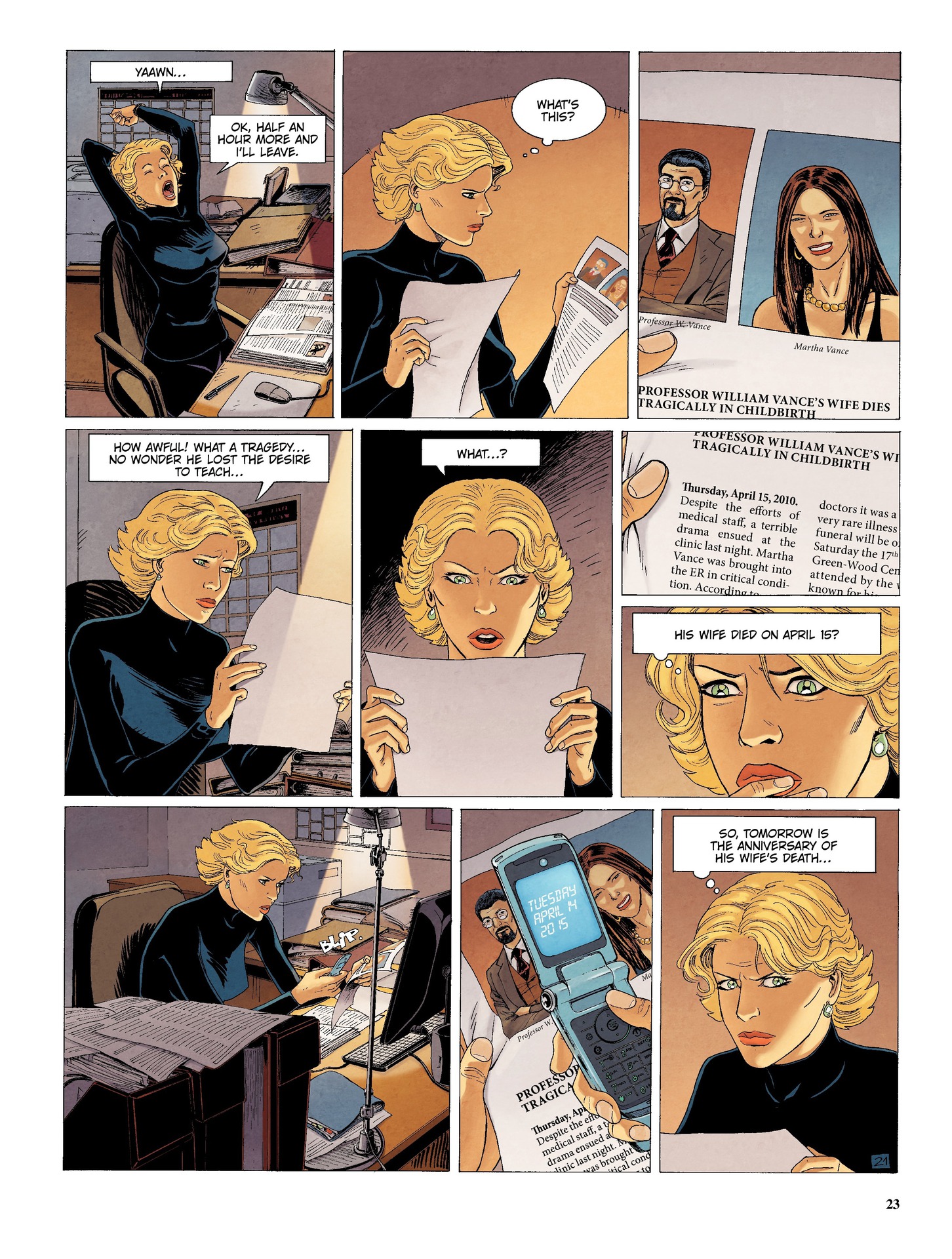 Read online The Last Templar comic -  Issue #2 - 23
