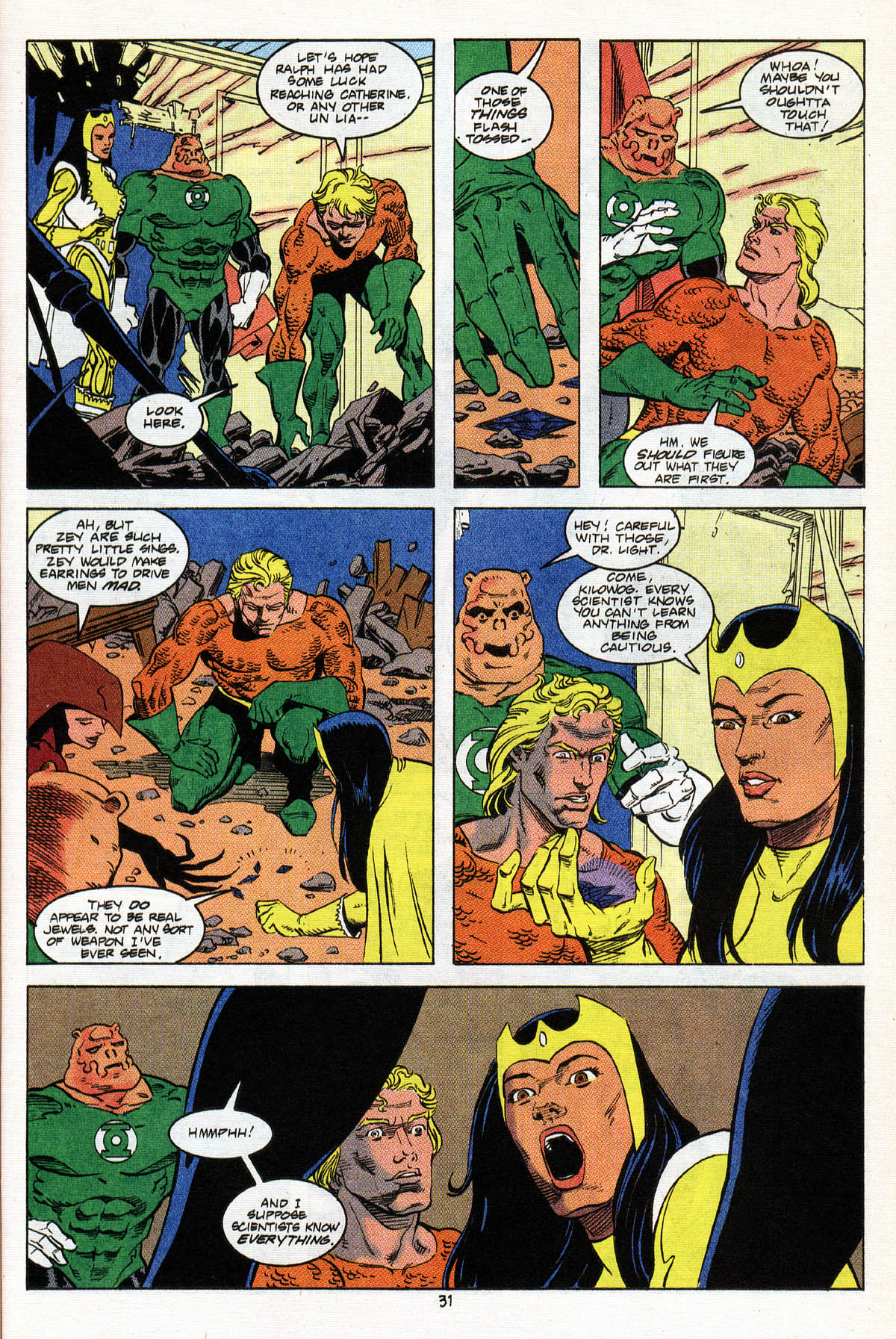 Read online Justice League Europe comic -  Issue # _Annual 3 - 34