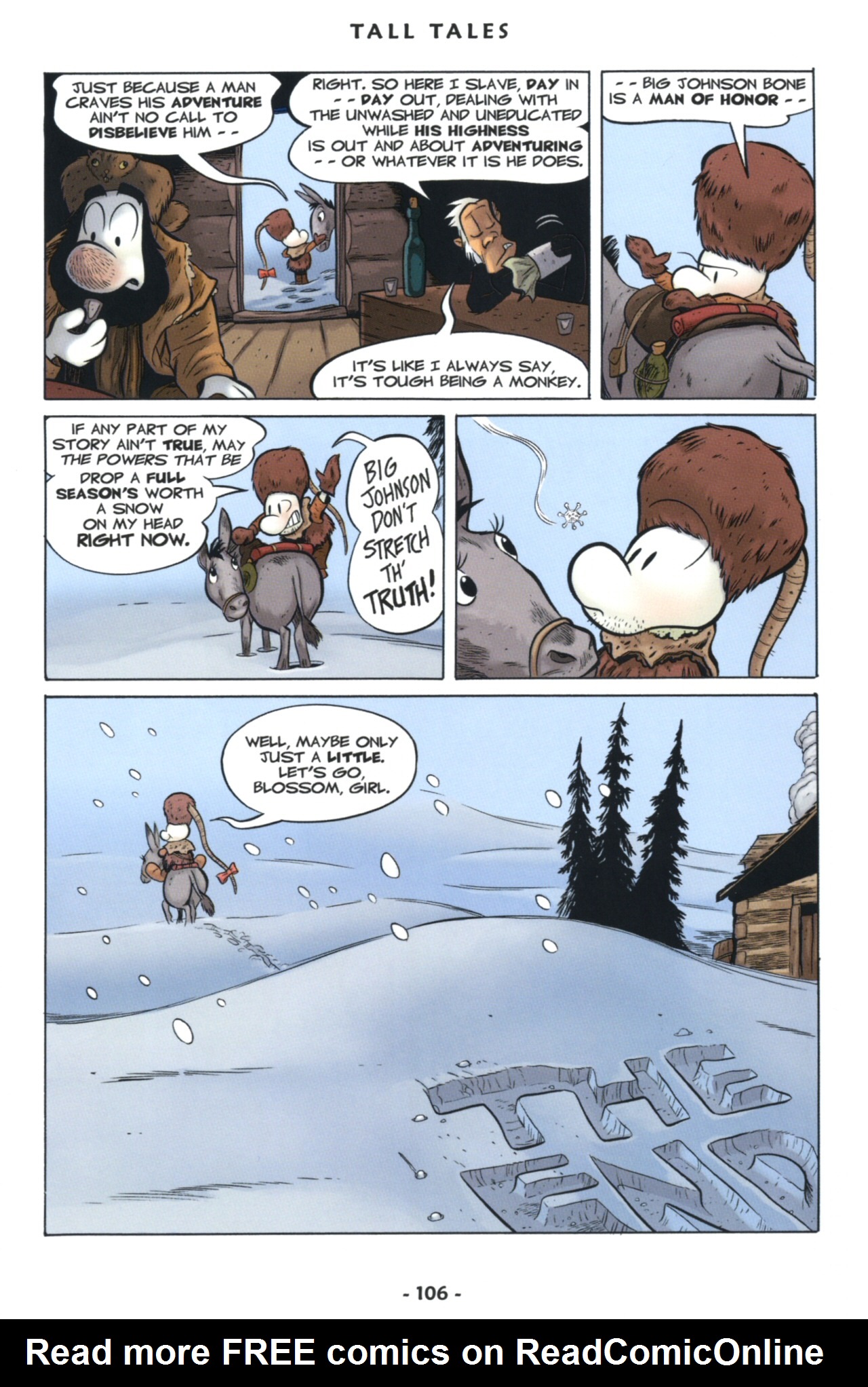 Read online Bone: Tall Tales comic -  Issue # TPB - 116