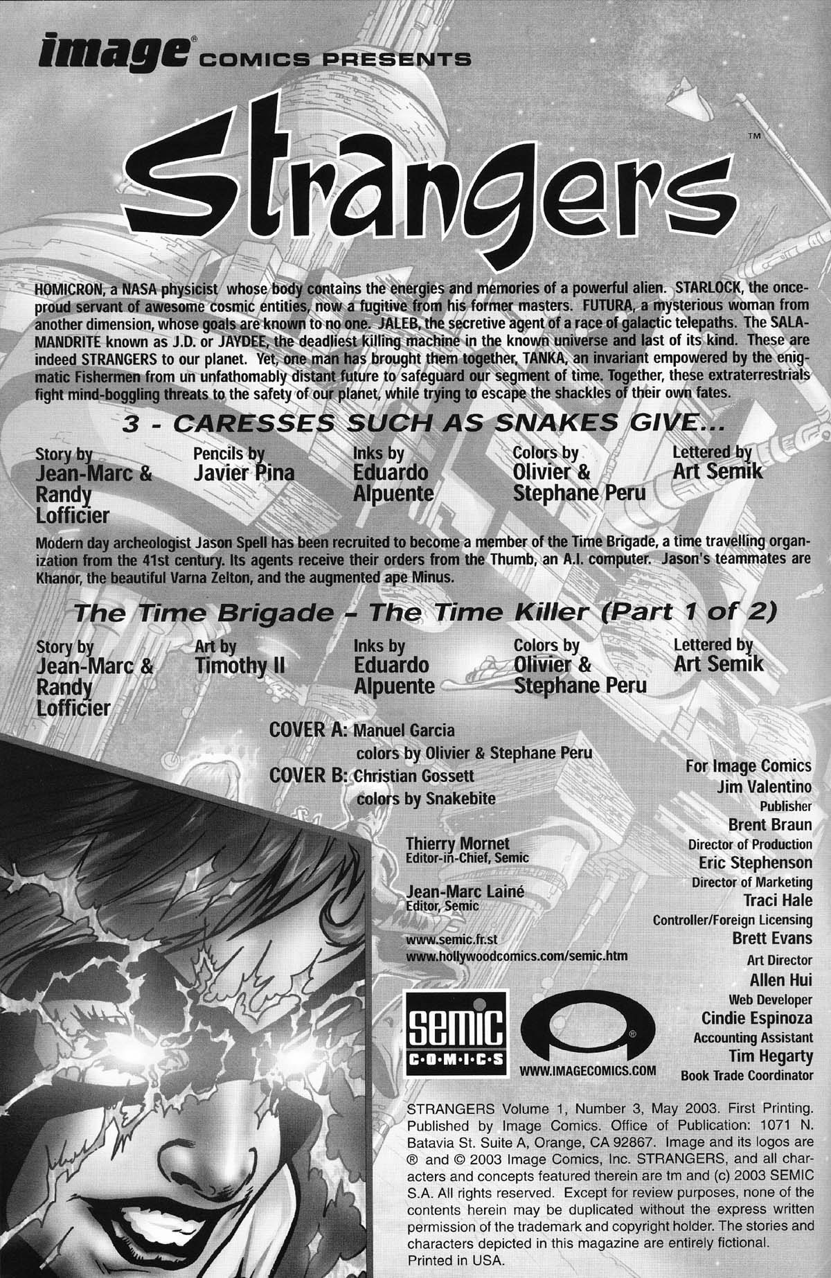 Read online Strangers (2003) comic -  Issue #3 - 2