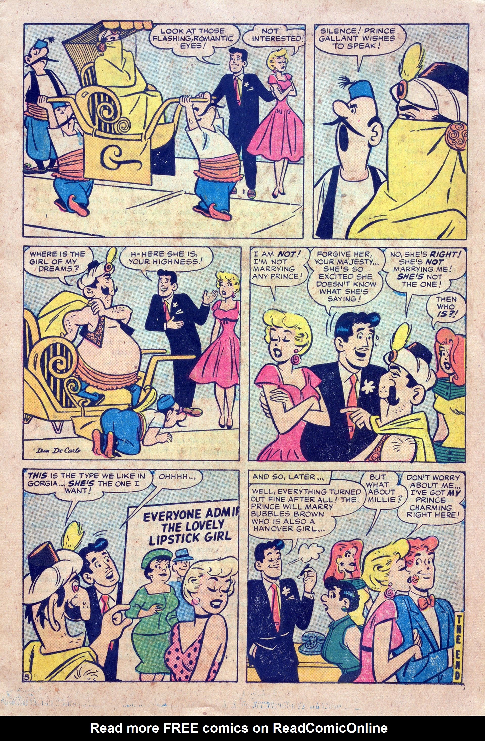 Read online Millie the Model comic -  Issue #71 - 7