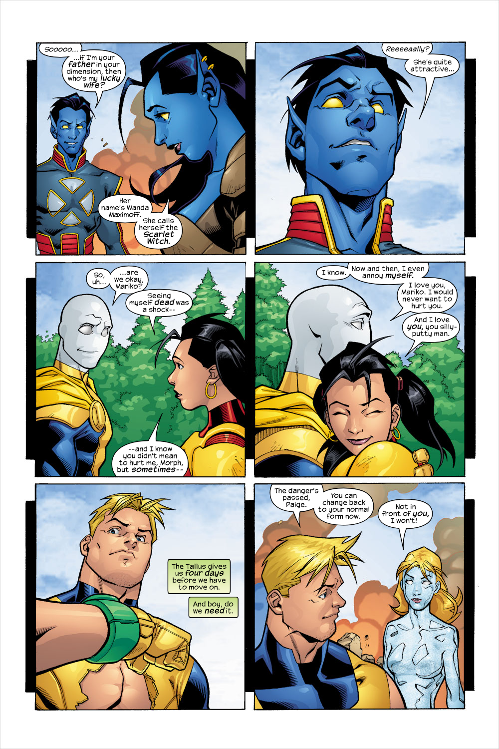 Read online Exiles (2001) comic -  Issue #30 - 21