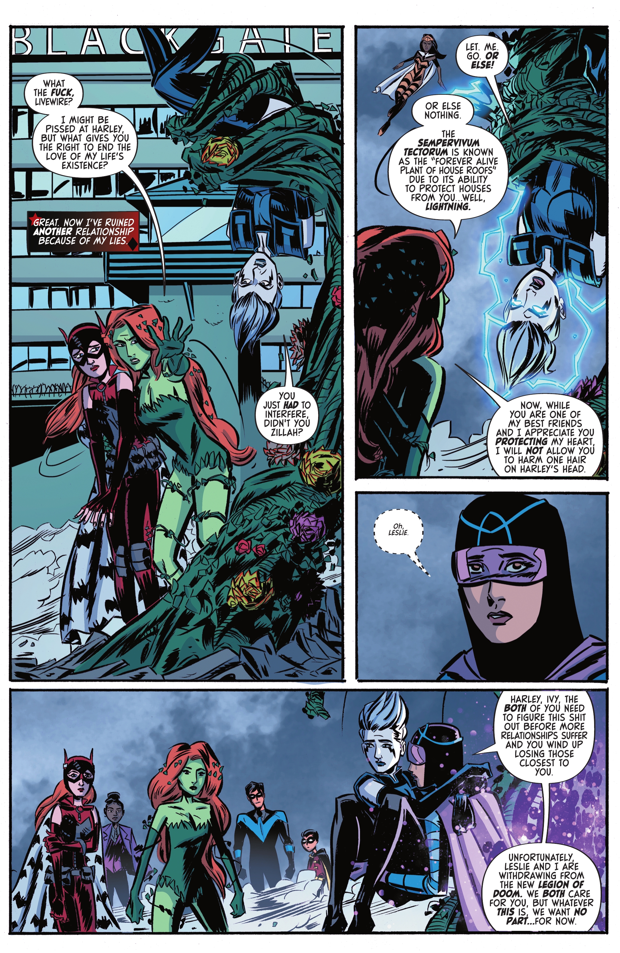 Read online Harley Quinn: The Animated Series: Legion of Bats! comic -  Issue #6 - 8