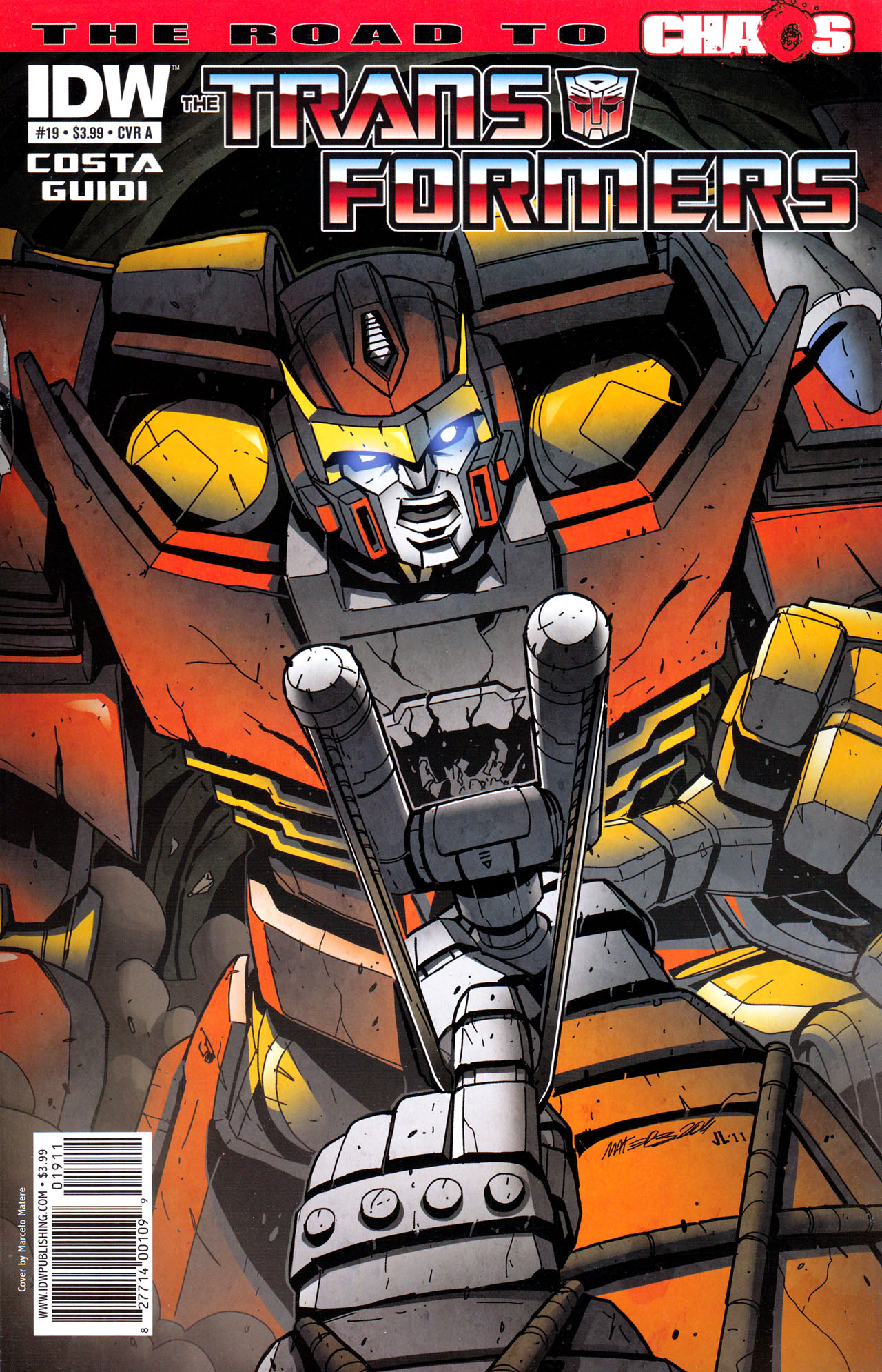 Read online The Transformers (2009) comic -  Issue #19 - 1