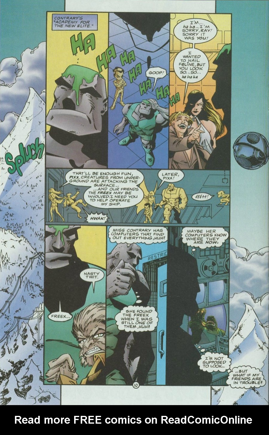 Read online Freex comic -  Issue #12 - 12