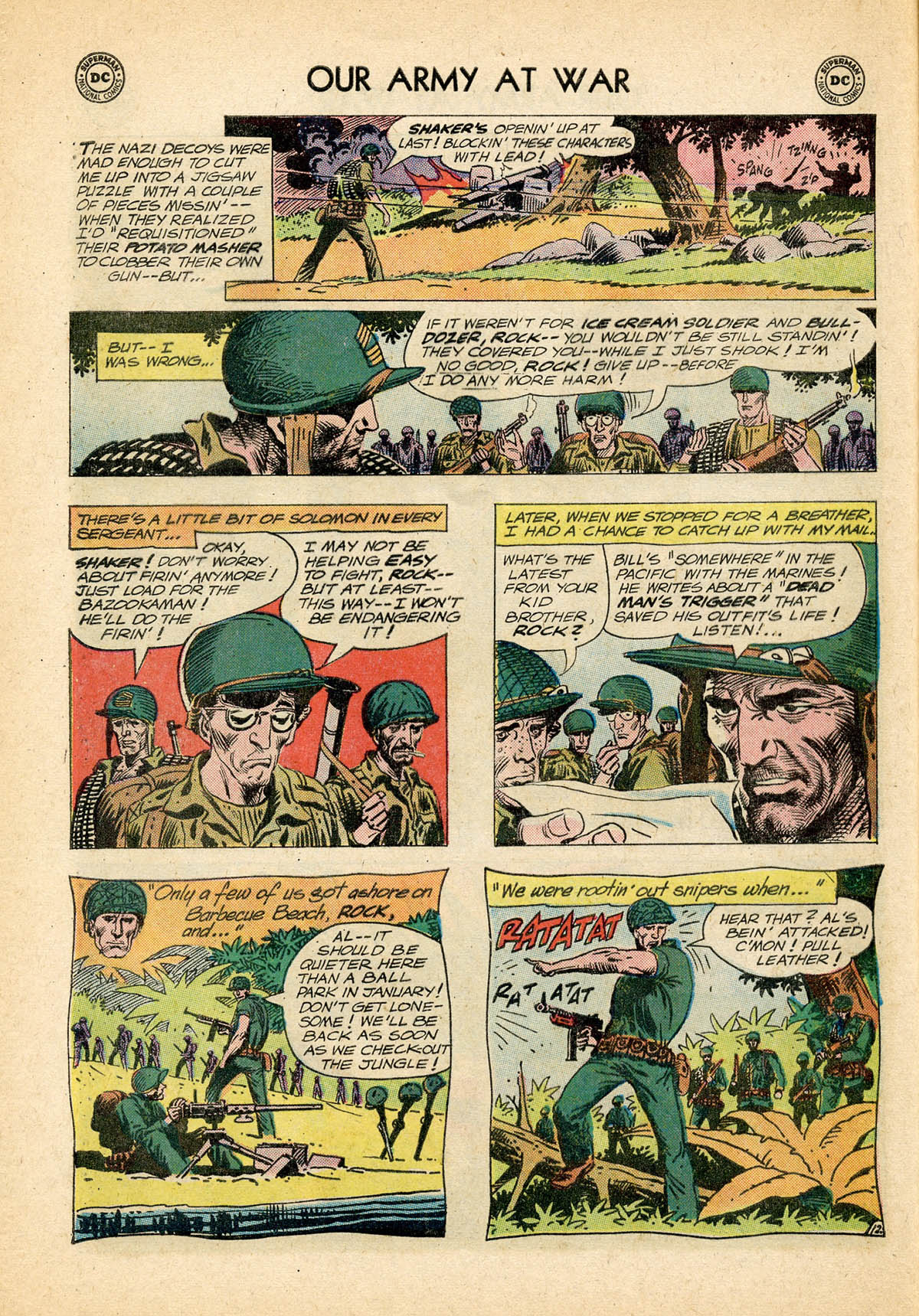 Read online Our Army at War (1952) comic -  Issue #141 - 16